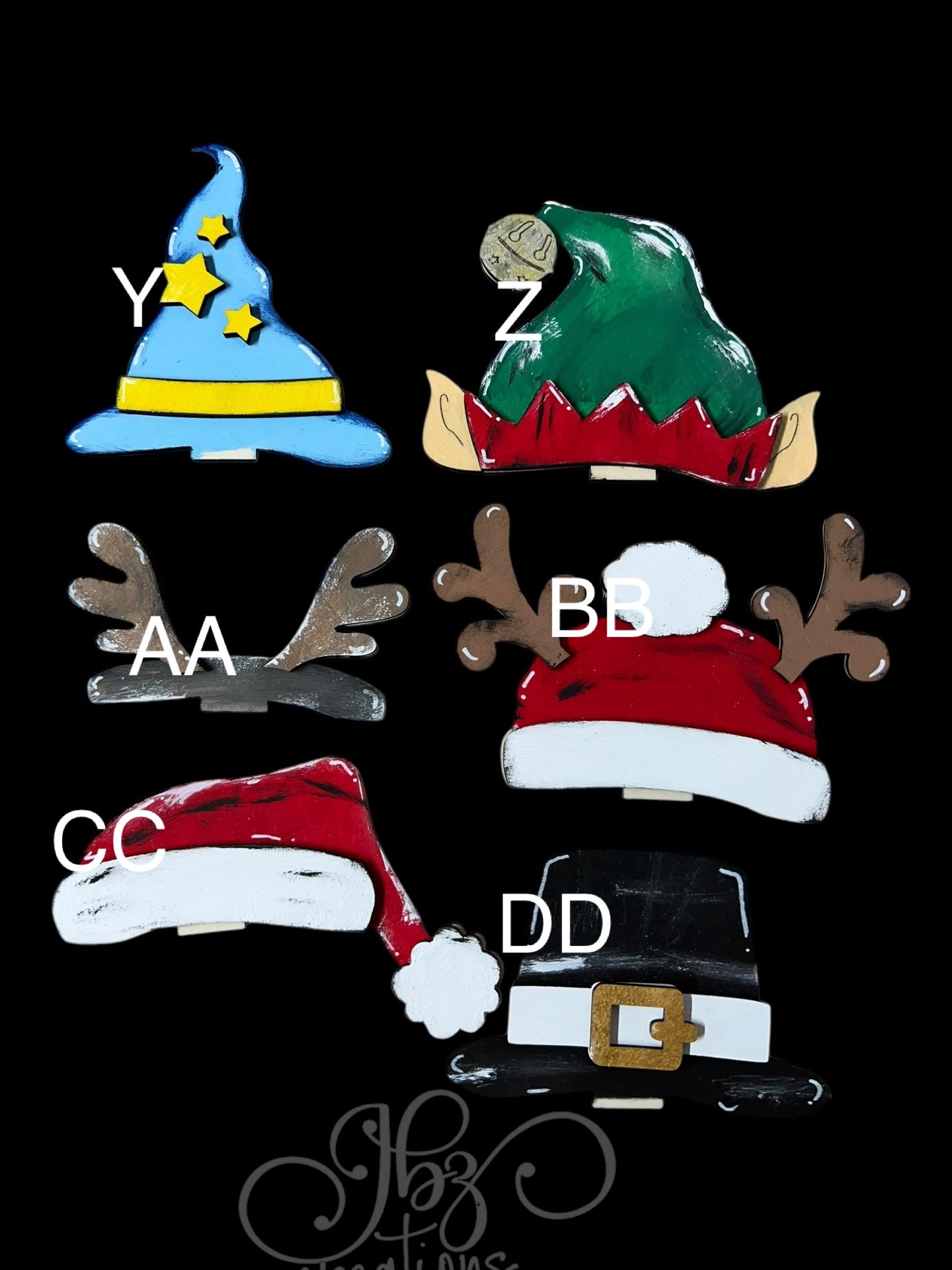 Hats BUNDLES for Farm Animal Interchangeable Seasonal Hats Shelf Sitter Decorations ADD-ON Only