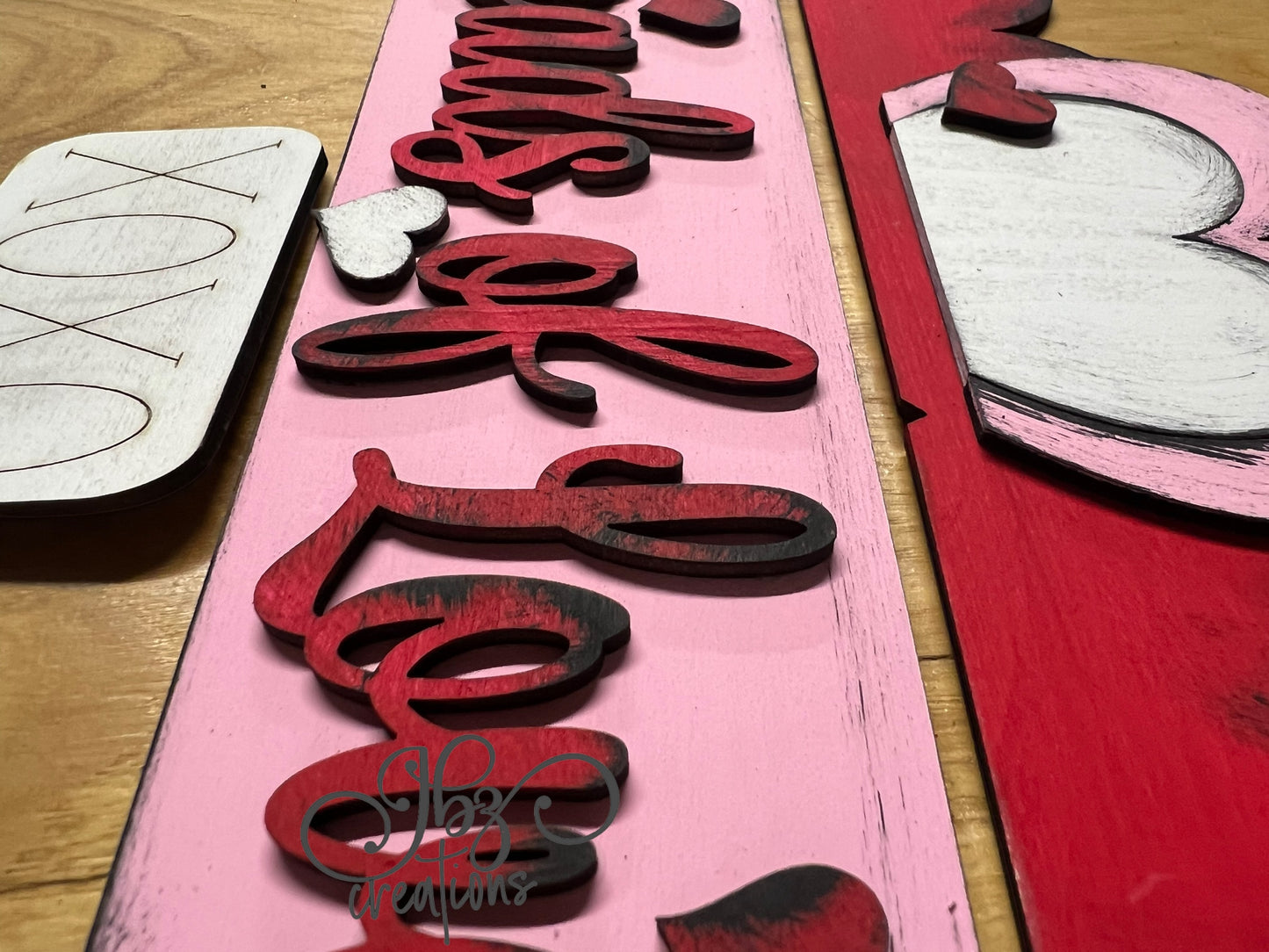 Valentine Heart Truck Inserts Loads of Love Truck Add-on Interchangeable Retro Truck ADD-ON ONLY Truck Inserts