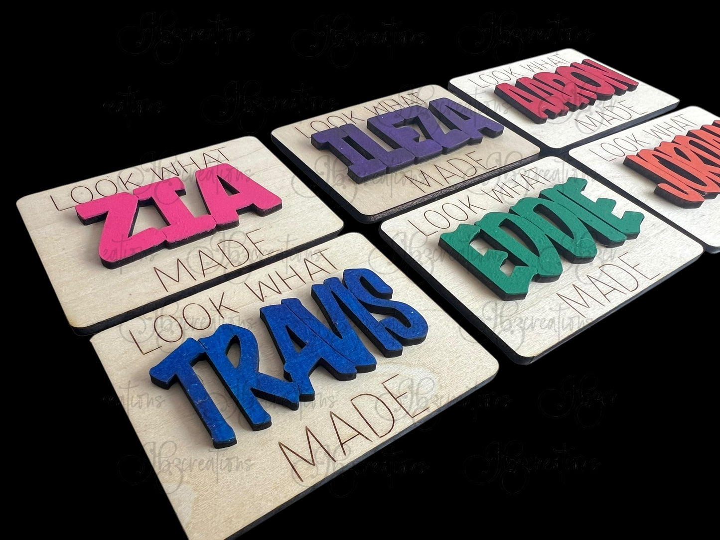 Look What I Made Magnet Children's Artwork Magnet Kids Rustic Kitchen Decor