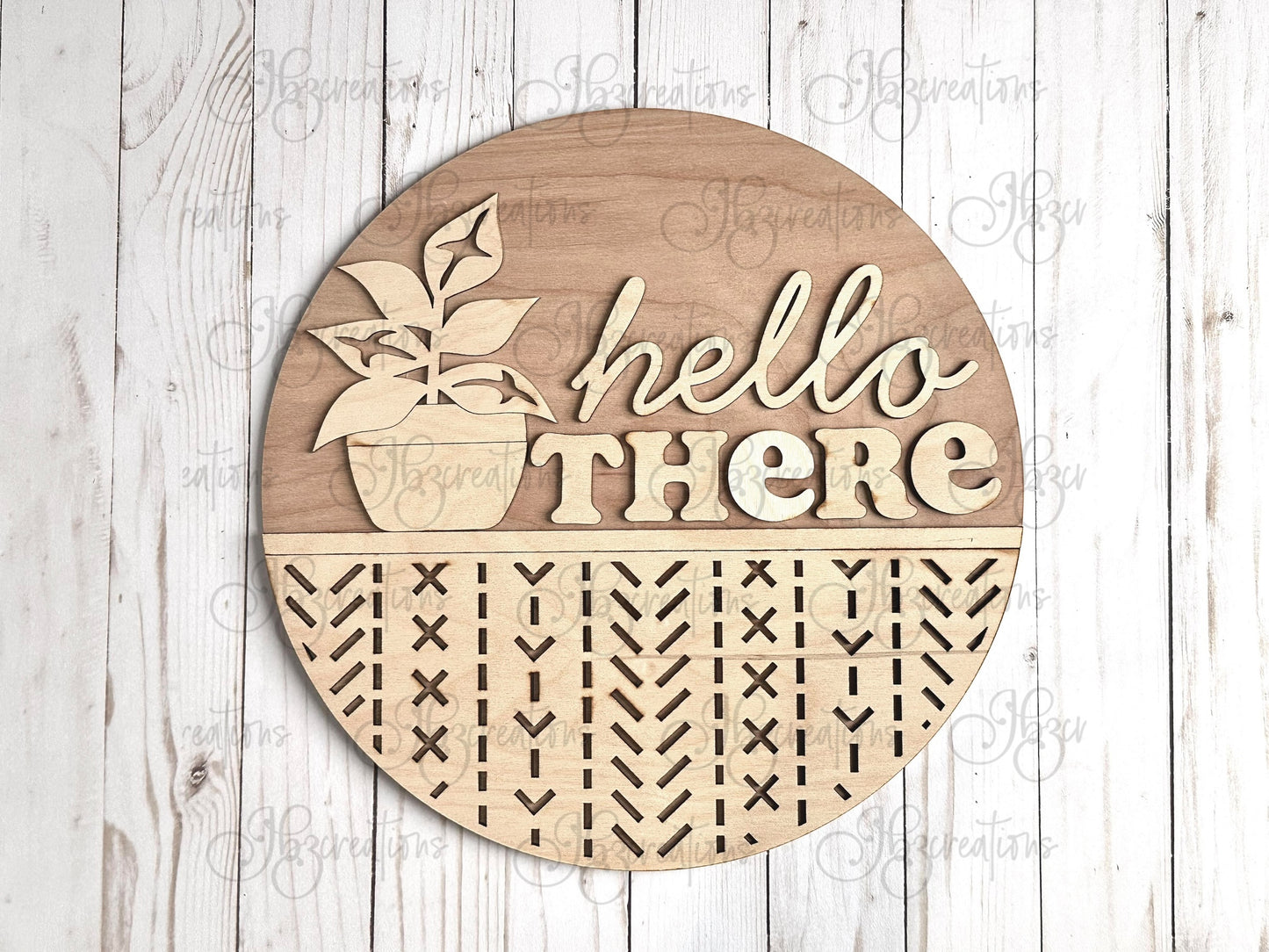 House Plant, Live Laugh Leave, Hello There DIY Door Hanger Do It Yourself, Create It Yourself