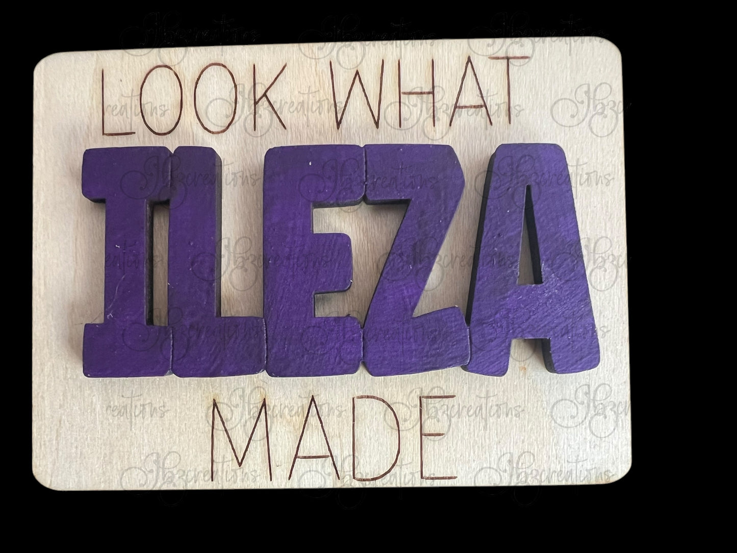 Look What I Made Magnet Children's Artwork Magnet Kids Rustic Kitchen Decor