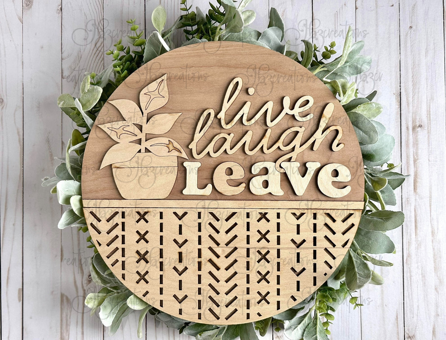 House Plant, Live Laugh Leave, Hello There DIY Door Hanger Do It Yourself, Create It Yourself
