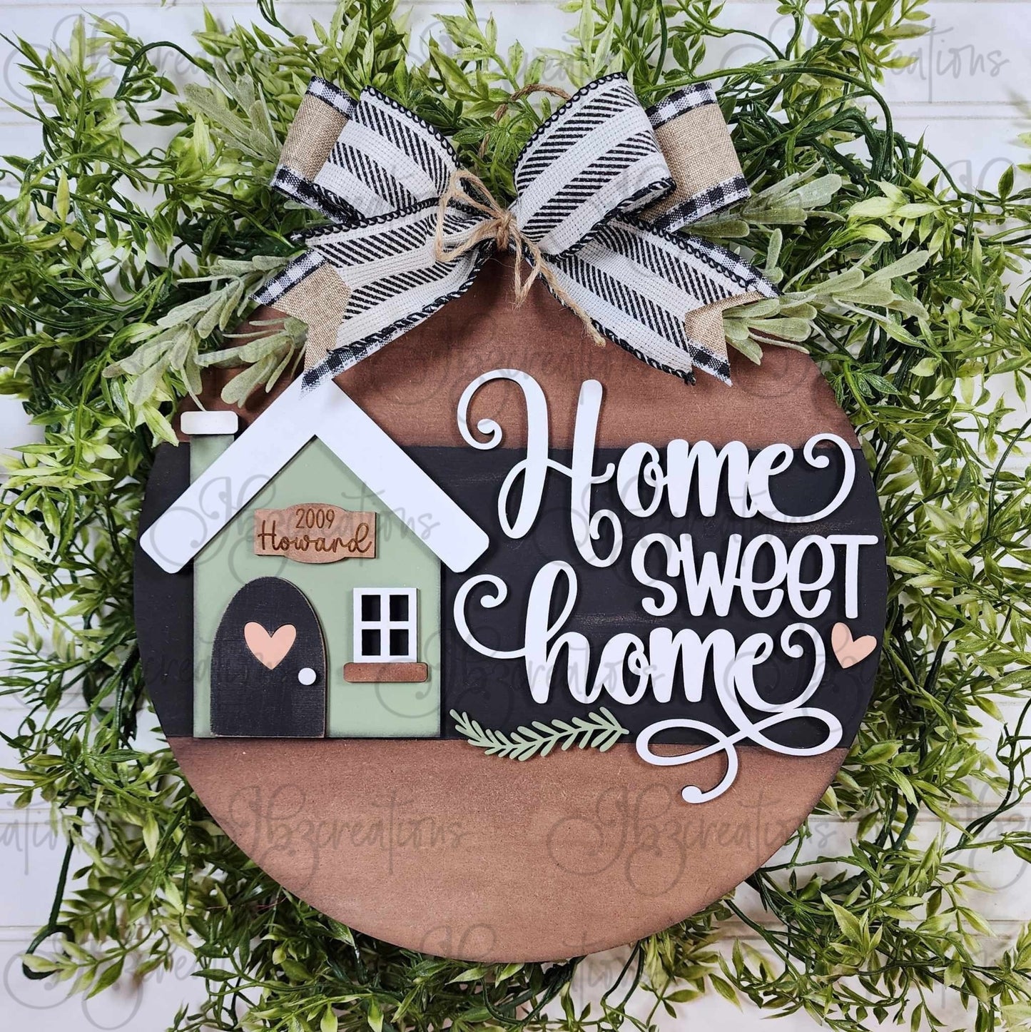 Home Sweet Home Doorhanger Home Sweet Home Sign DIY, Do-It-Yourself, Create-It-Yourself