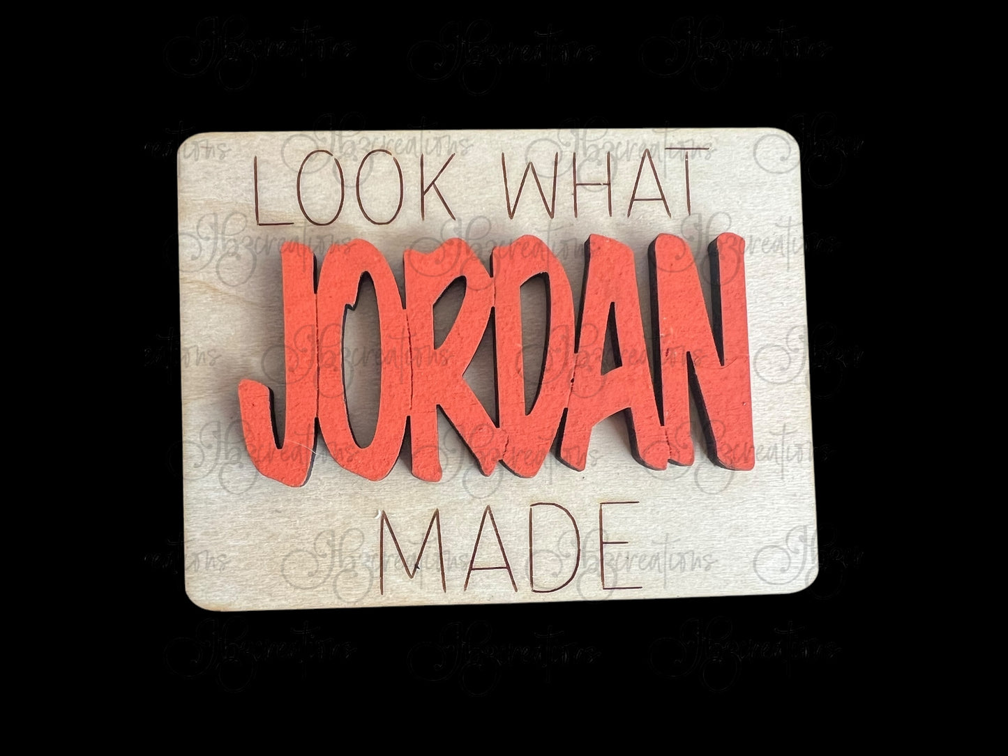 Look What I Made Magnet Children's Artwork Magnet Kids Rustic Kitchen Decor