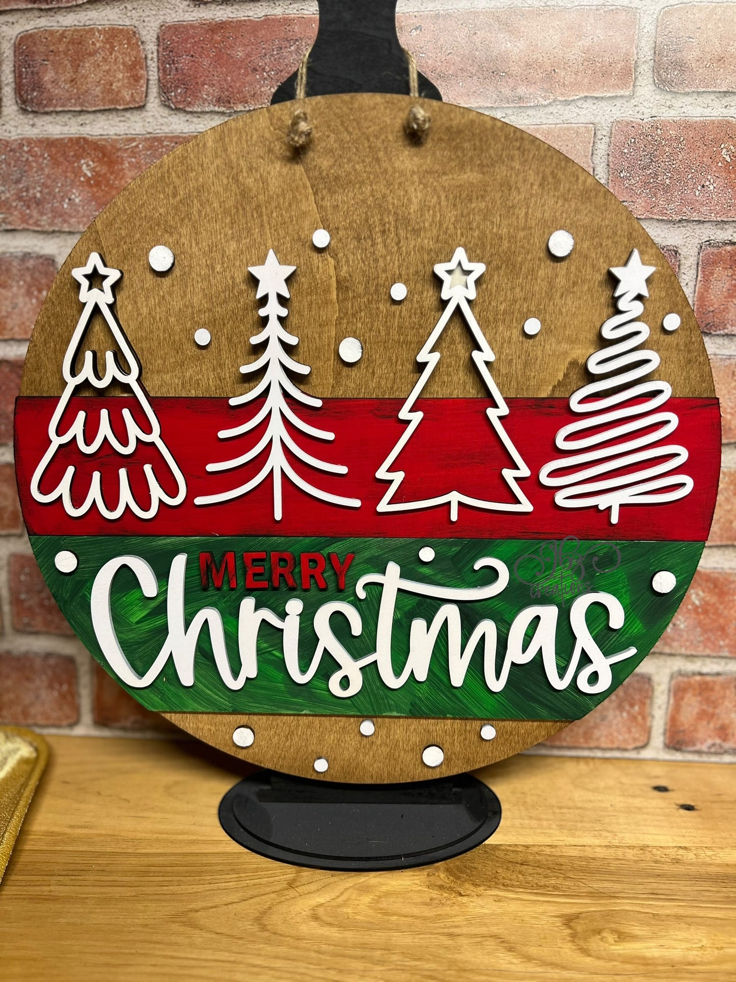 Merry Christmas Welcome Door Hanger Tree Round Door Sign Christmas Door Hanger Welcome Sign Welcome Round Sign Merry Christmas Winter Sign