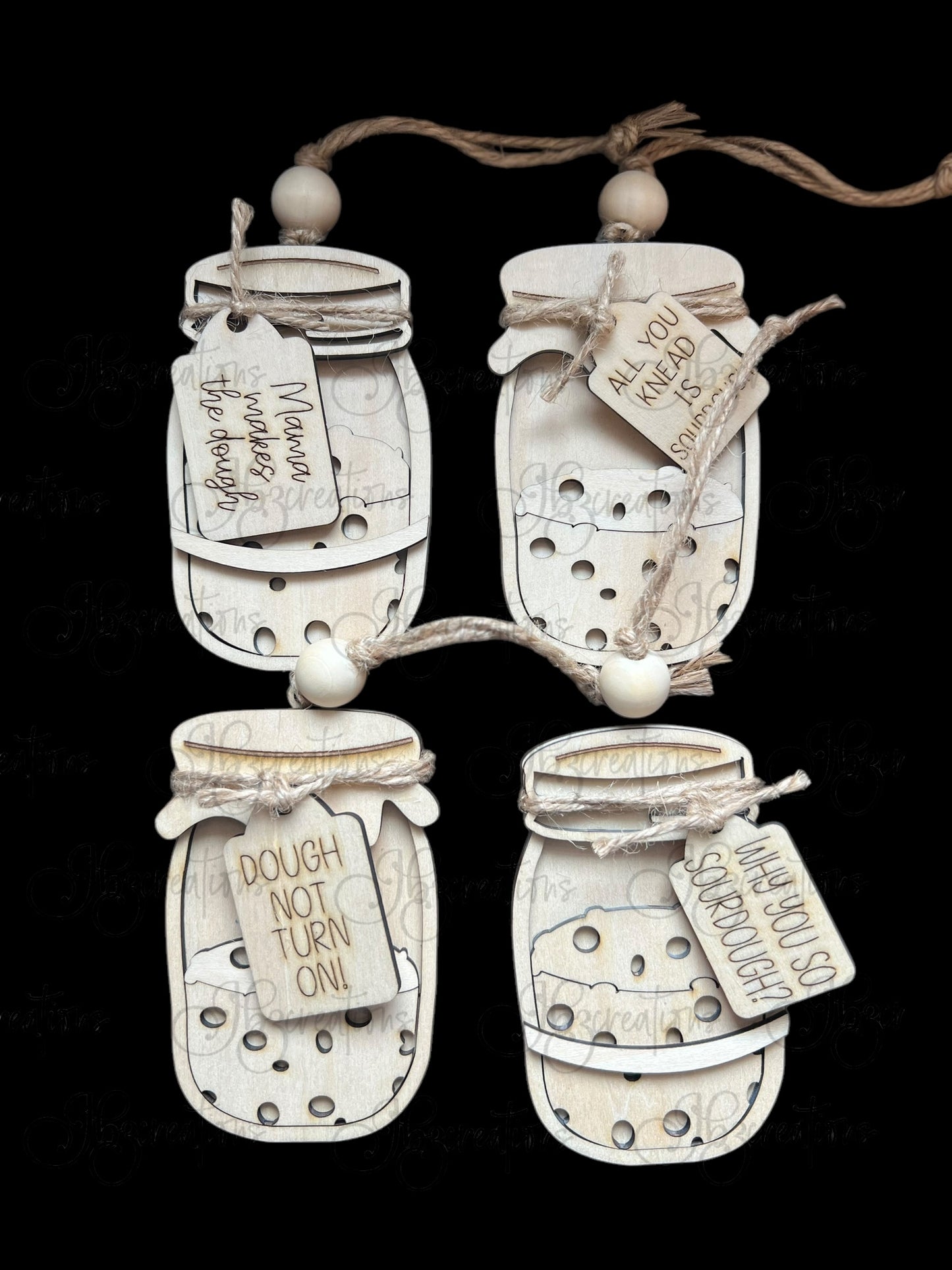 Sourdough Ornament, Dough Not Turn On Sourdough Ornament, Why you so Sourdough Ornament
