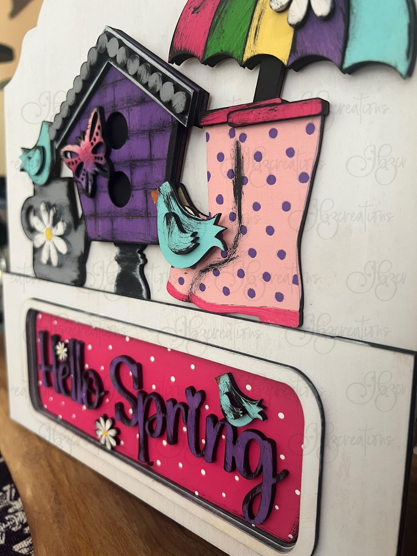 Hello Spring Truck Inserts Hello Spring Truck Add-on Interchangeable Retro Truck ADD-ON ONLY Truck Inserts