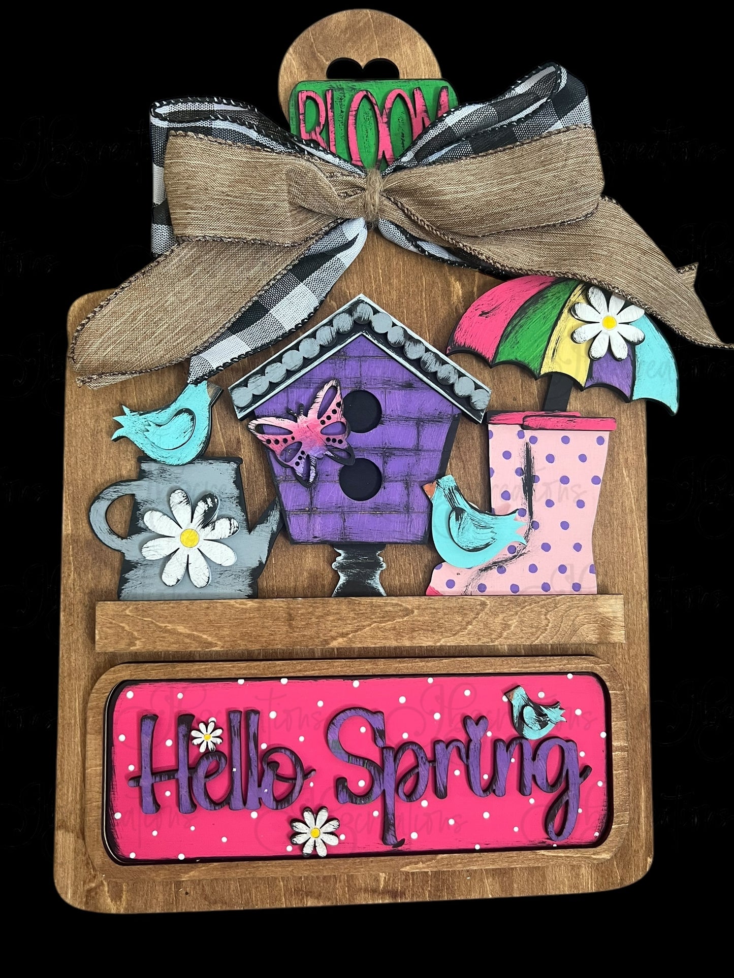 Hello Spring Truck Inserts Hello Spring Truck Add-on Interchangeable Retro Truck ADD-ON ONLY Truck Inserts