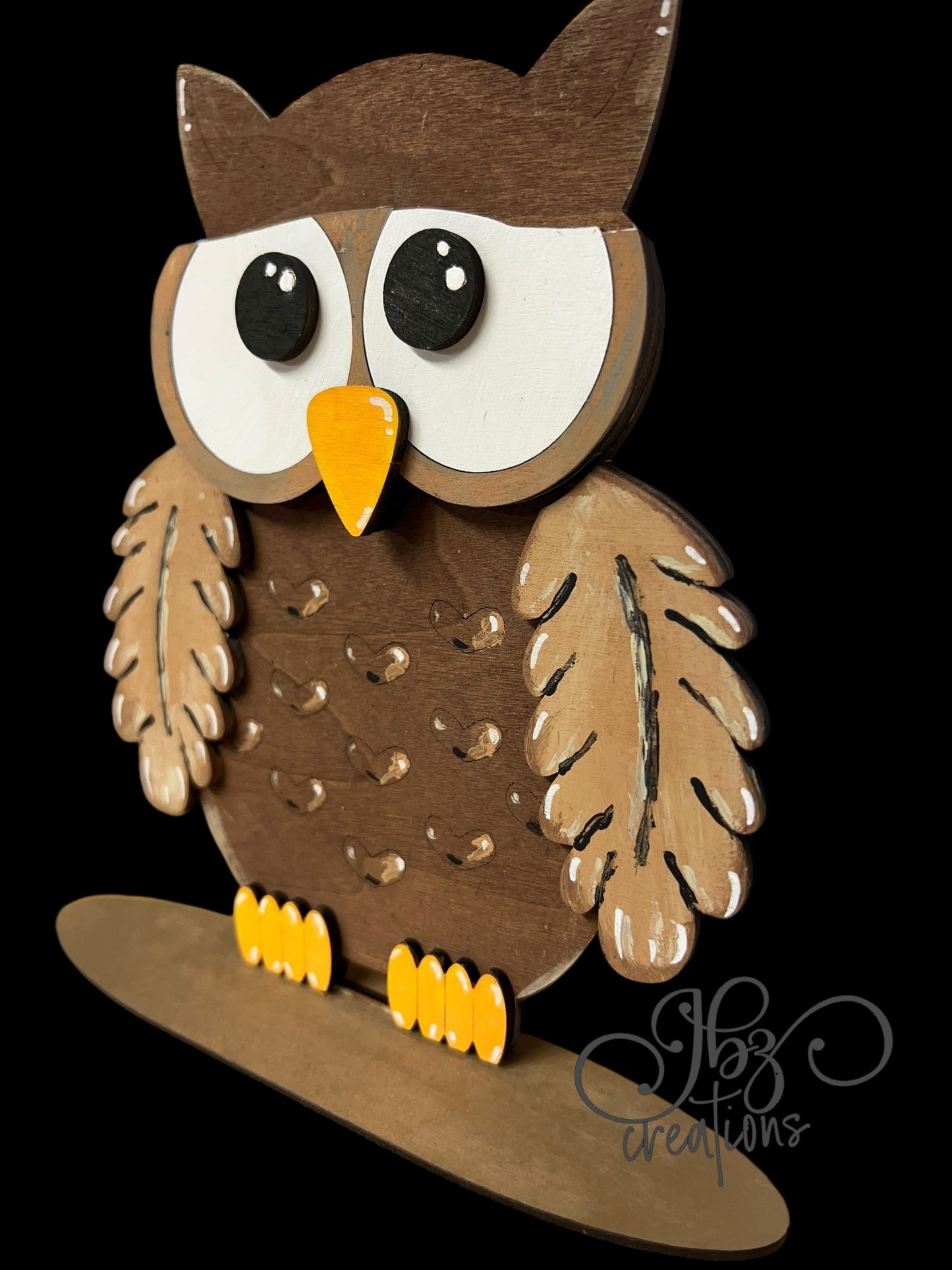 Farm Animal Owl with Interchangeable Seasonal Hats Shelf Sitter Owl Decor Owl Decorations