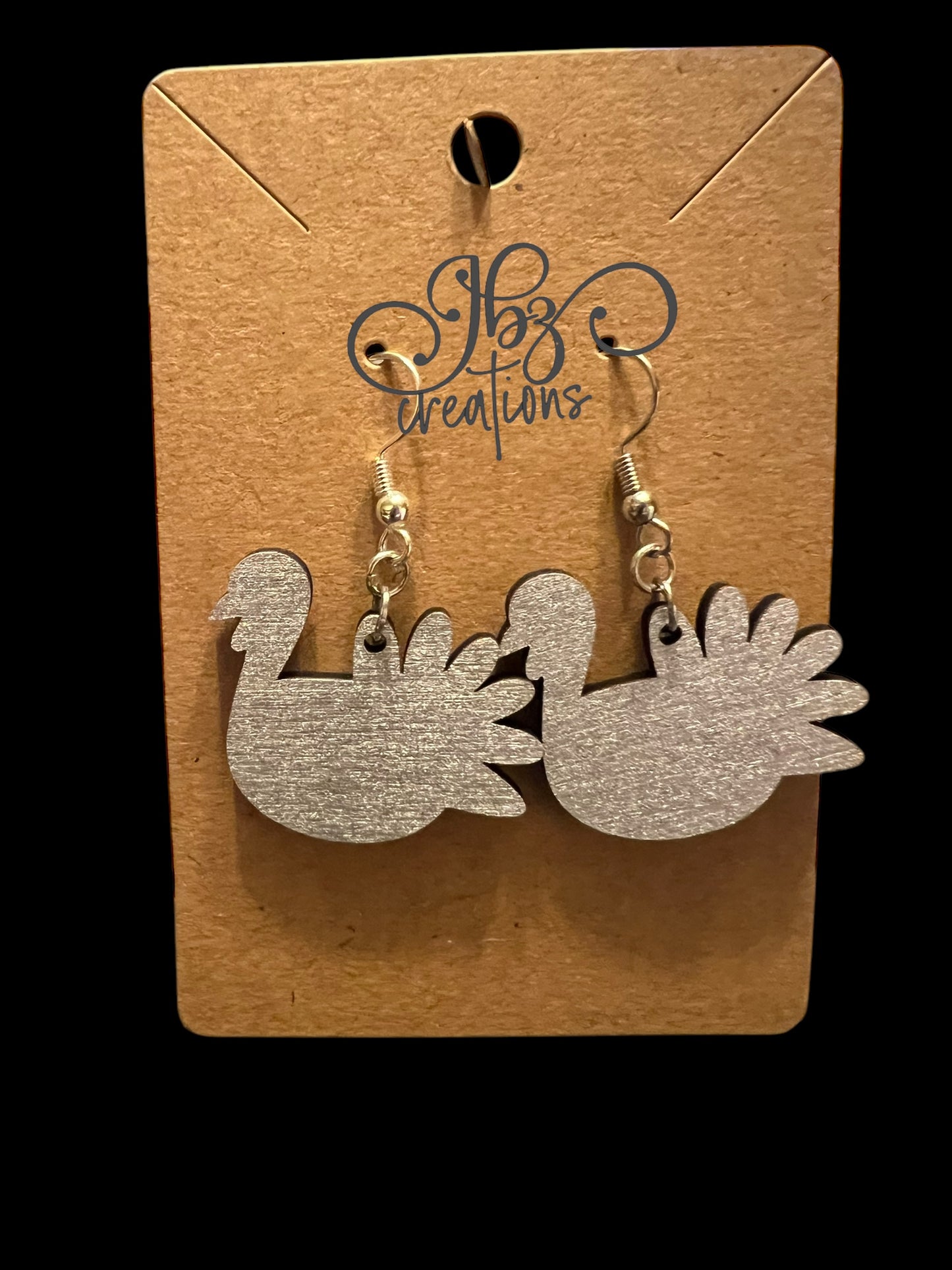 Turkey earrings Thanksgiving turkey dangle earrings stud earrings Turkey butt humorous earrings