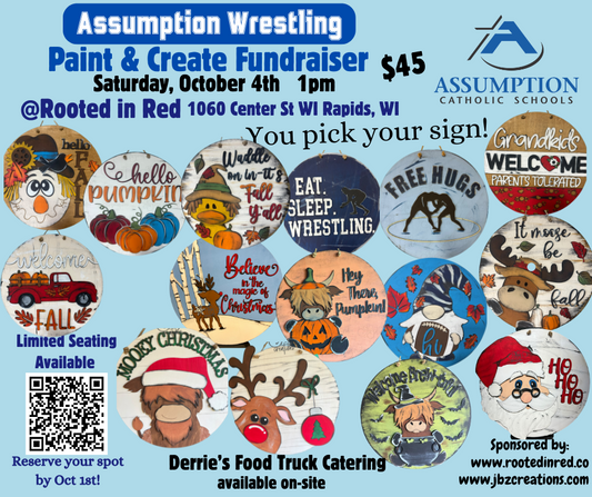 Assumption Wrestling Fundraiser Oct 4, 2025