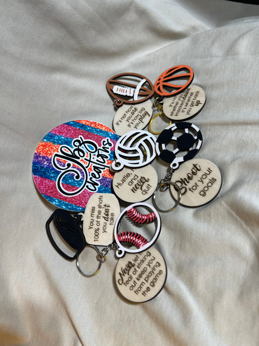 Sports Keychain