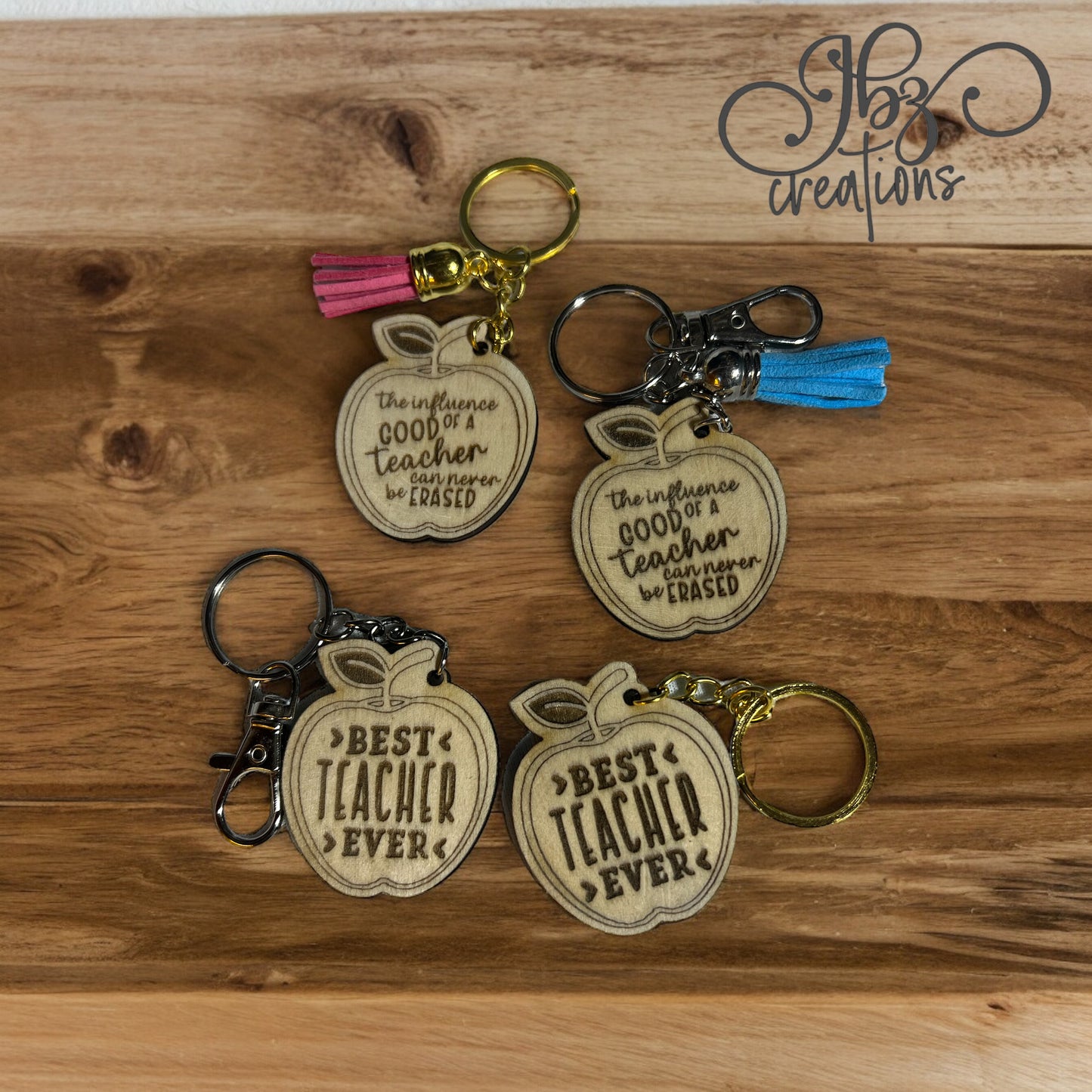 Teacher Appreciation key chains