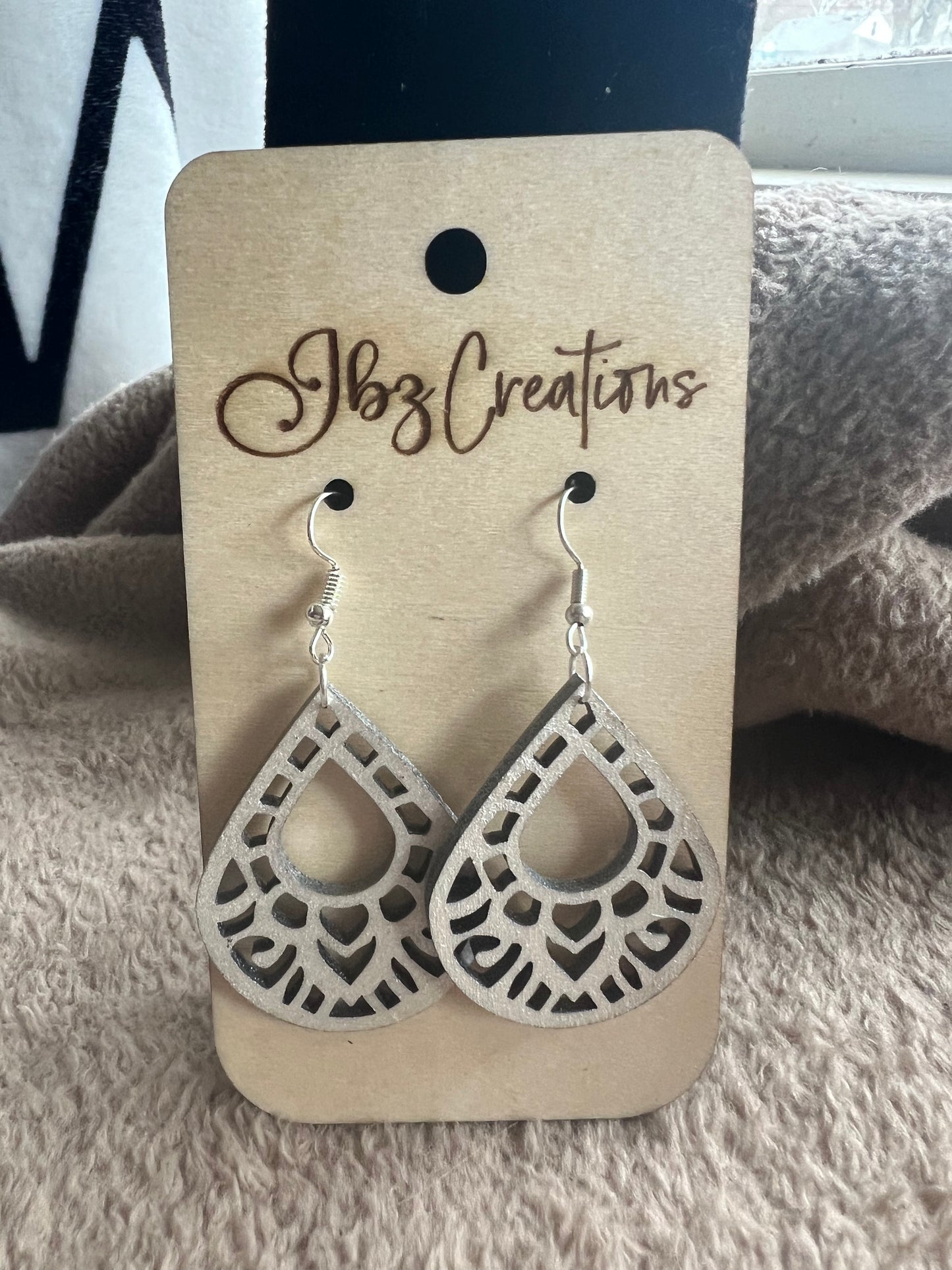 Teardrop Geometric Earrings