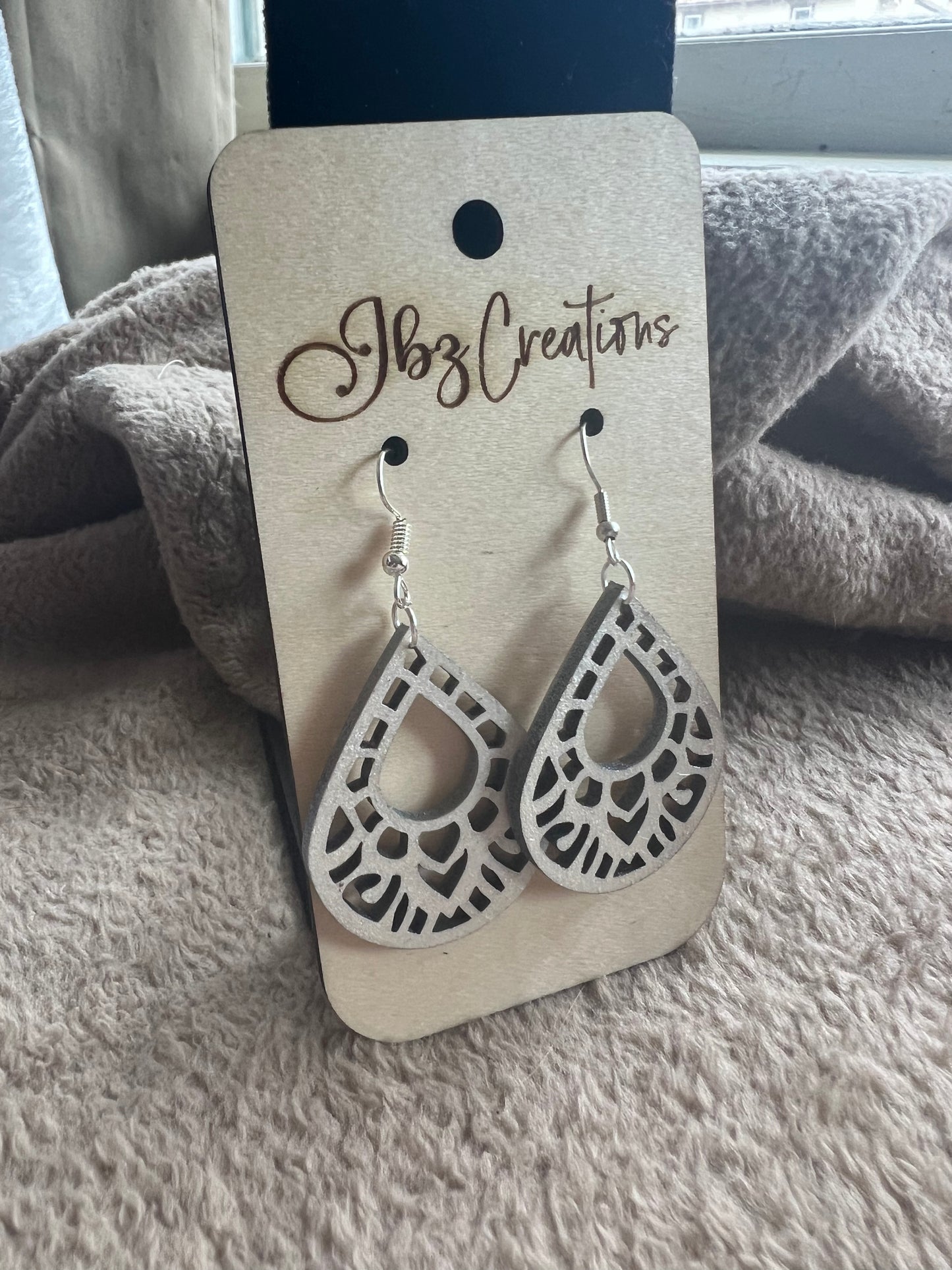 Teardrop Geometric Earrings