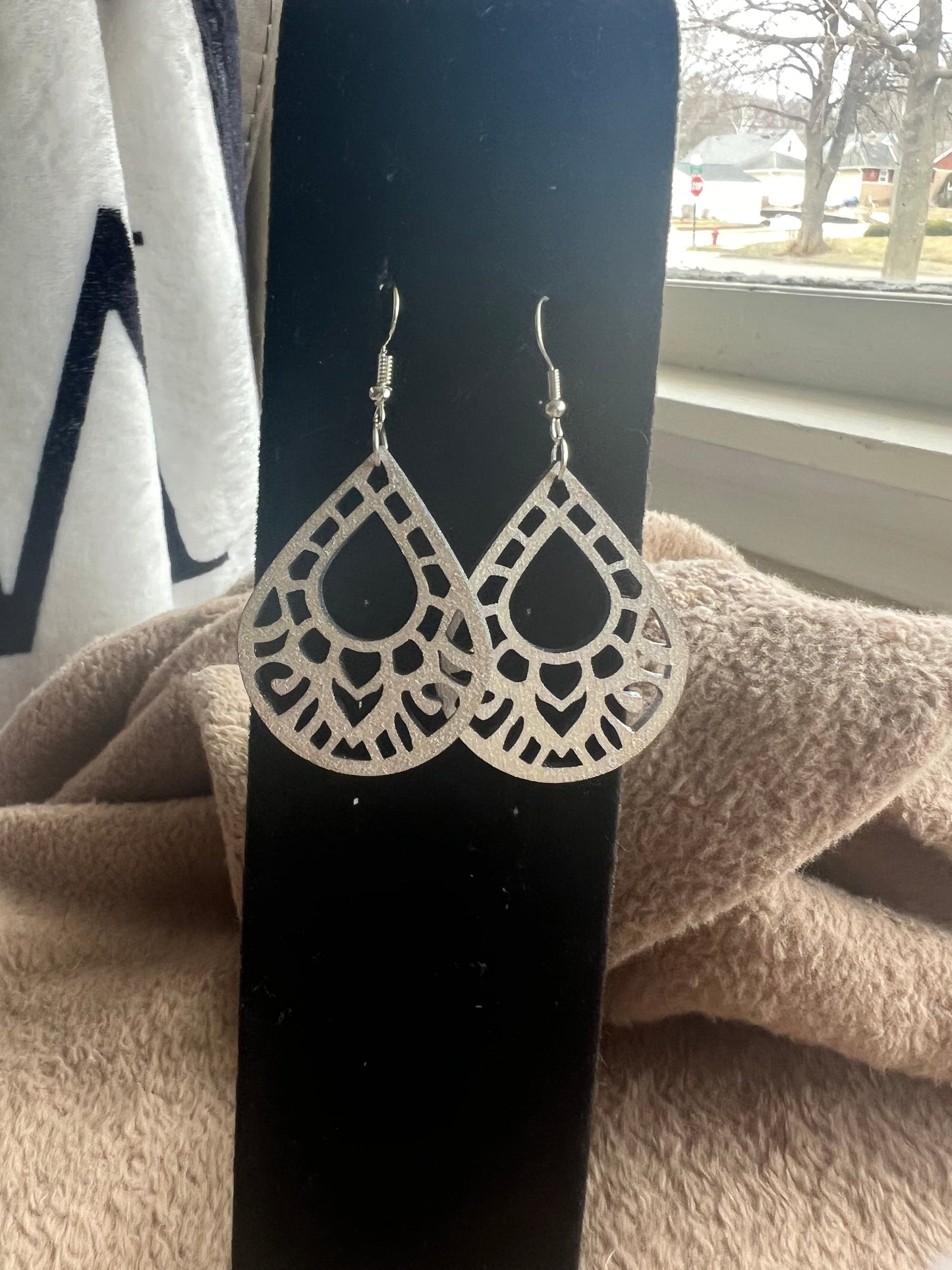 Teardrop Geometric Earrings