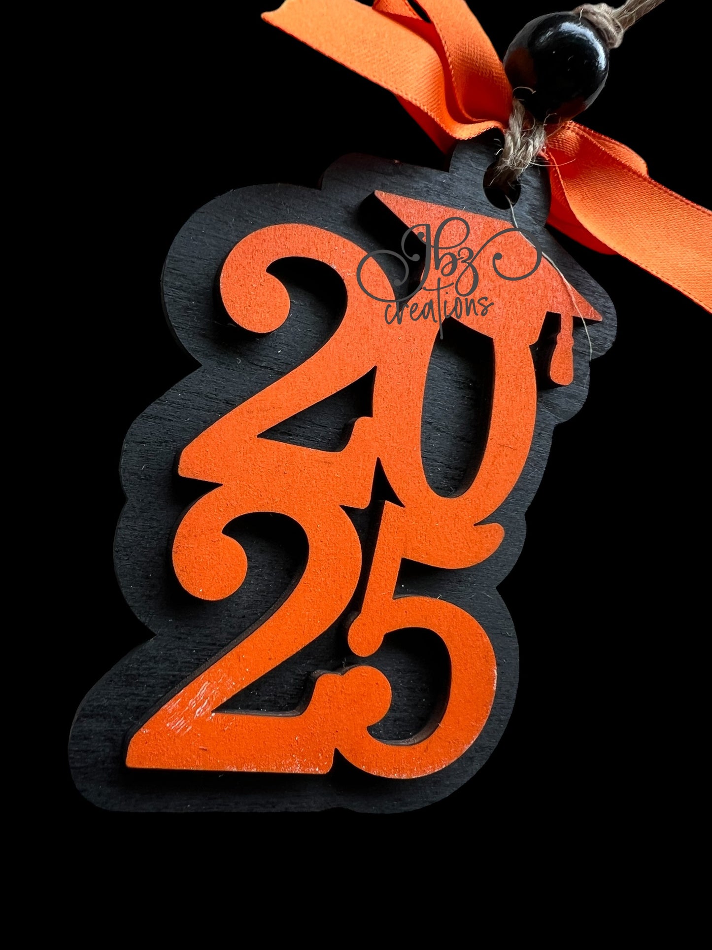 Class of 2025 Ornament Custom School Colors Graduation Gift 2025 Graduation Cap Ornament