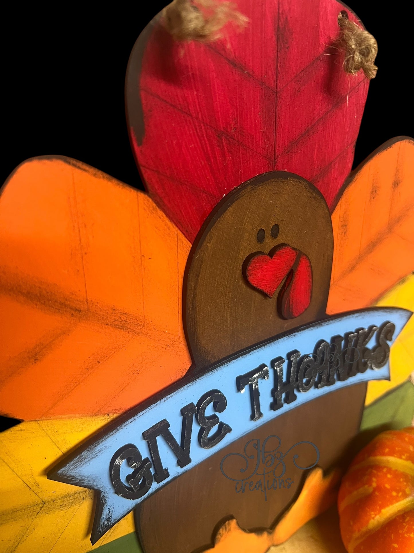 Turkey Thanksgiving Fall Hanging Sign Autumn Sign Turkey Door hanger