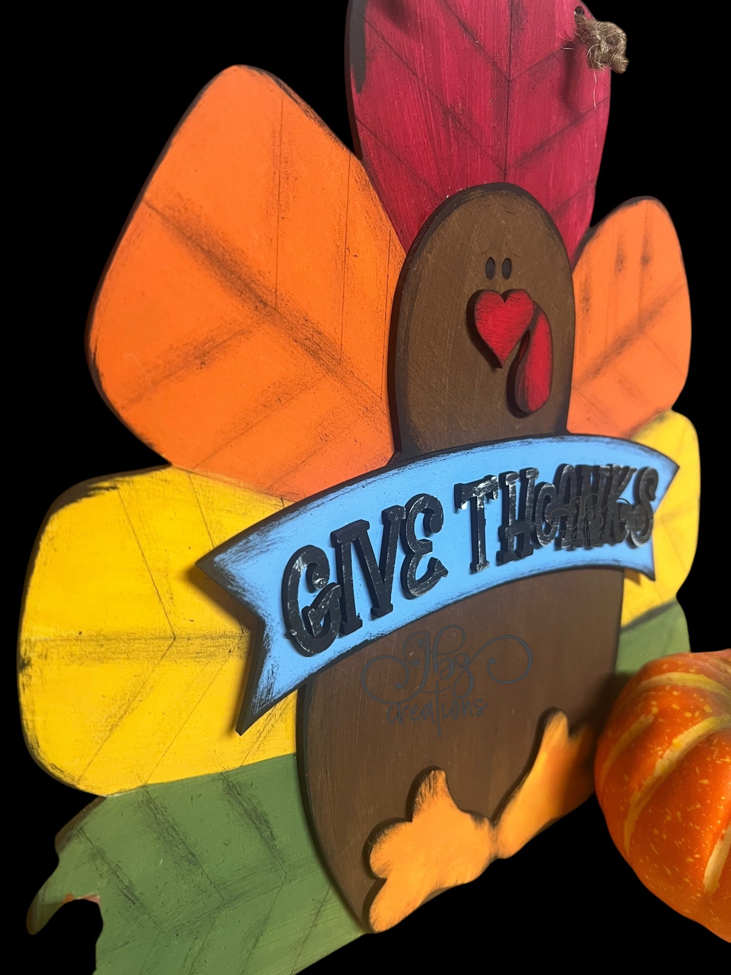 Turkey Thanksgiving Fall Hanging Sign Autumn Sign Turkey Door hanger