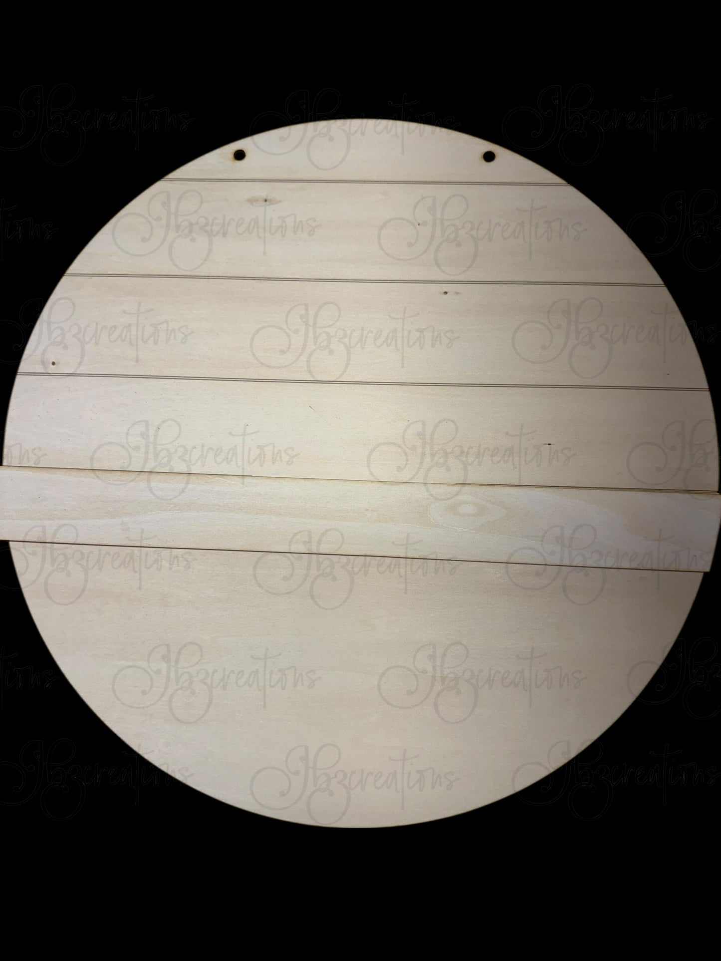 DIY Holiday Door Sign 15" Backer Only