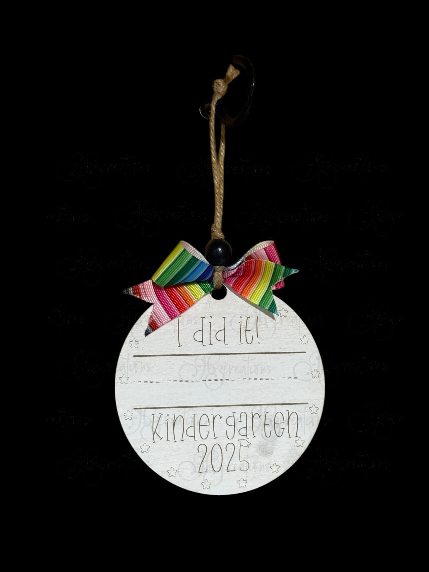 I did it!  Kindergarten Graduation Pre-k Graduation Ornament