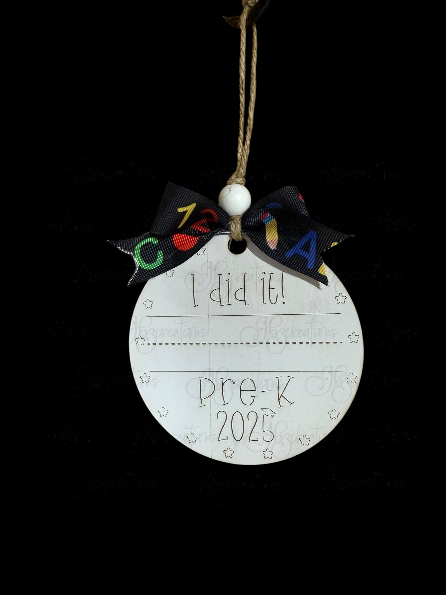I did it!  Kindergarten Graduation Pre-k Graduation Ornament