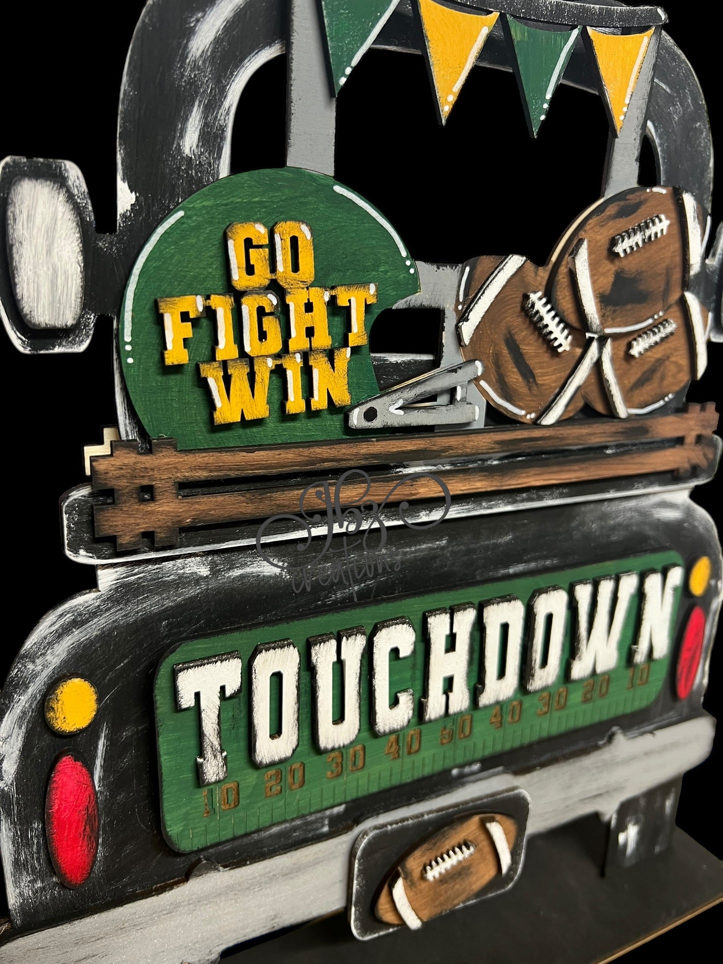 Touchdown Football “Go Fight Win” Interchangeable Truck ADD-ON ONLY Truck Inserts