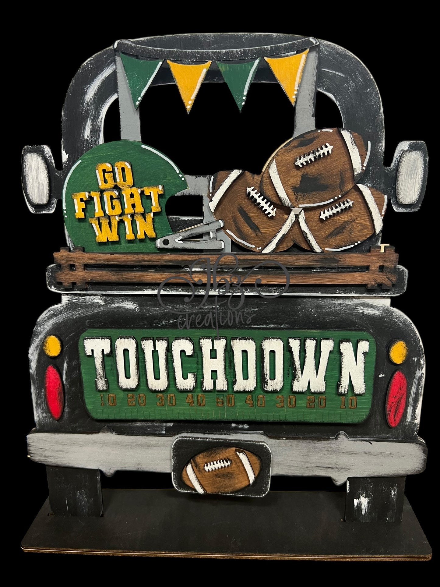 Touchdown Football “Go Fight Win” Interchangeable Truck ADD-ON ONLY Truck Inserts