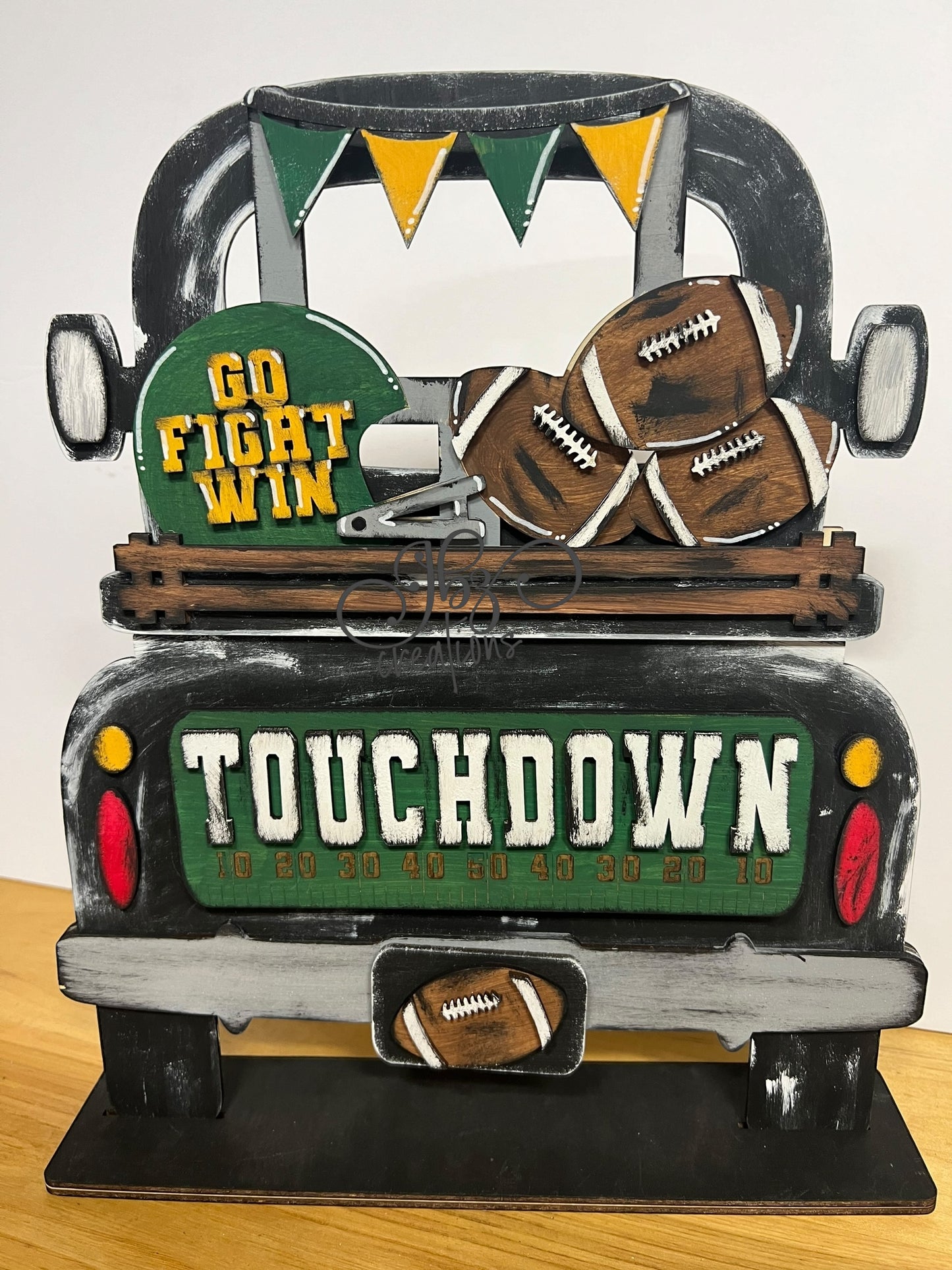 Touchdown Football “Go Fight Win” Interchangeable Truck ADD-ON ONLY Truck Inserts