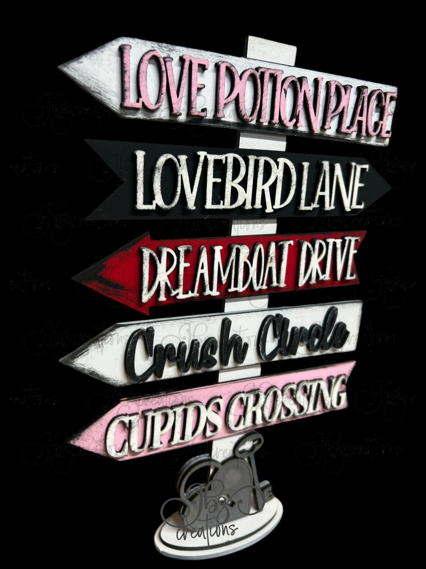 Valentines Day Love Street Sign Valentines Home Decor, Heart Decor Anniversary Decor Gift for Home