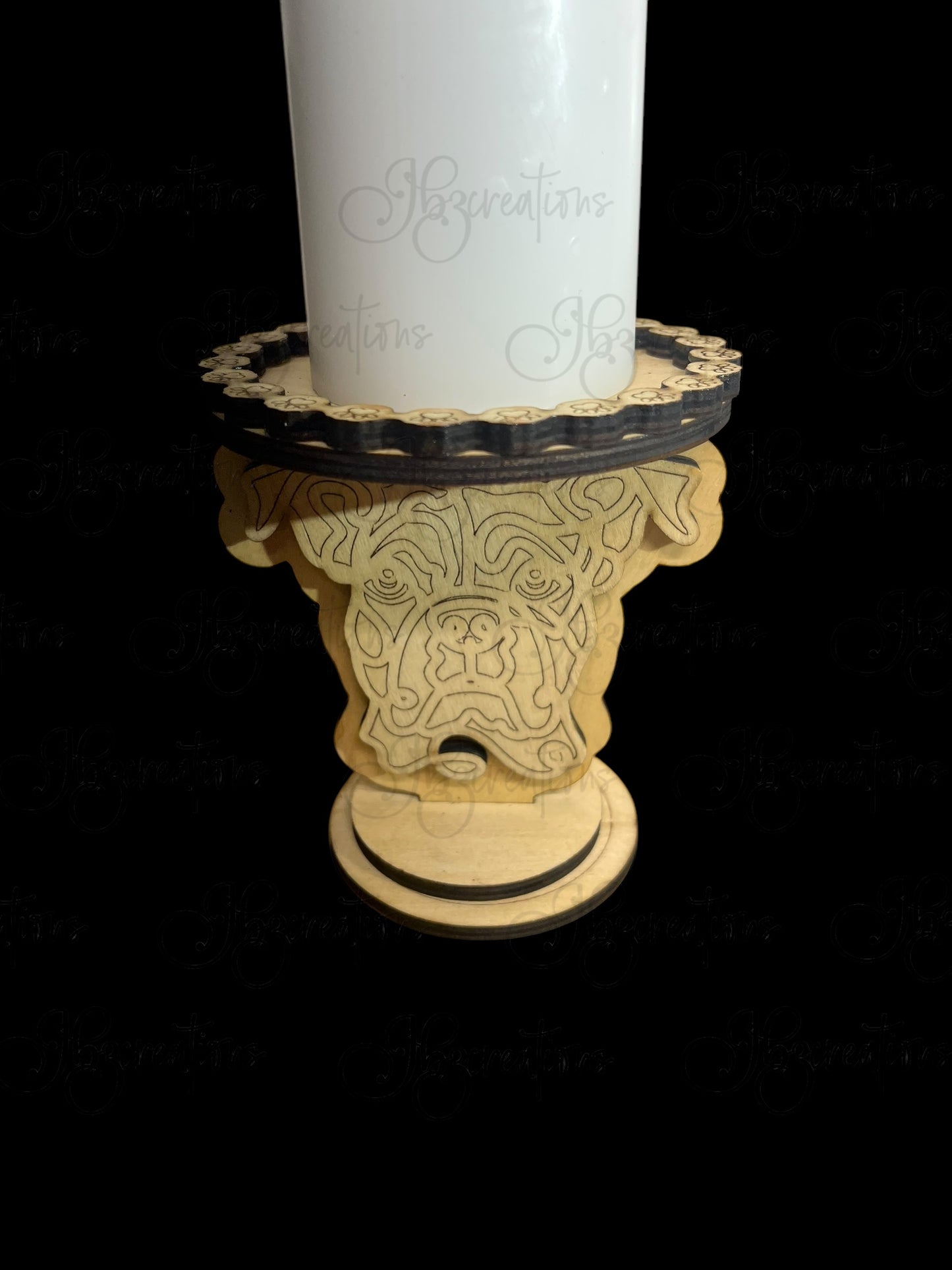 Dog Candle Holder Dog Lover Candle Holder Pet Remembrance Candle Holder