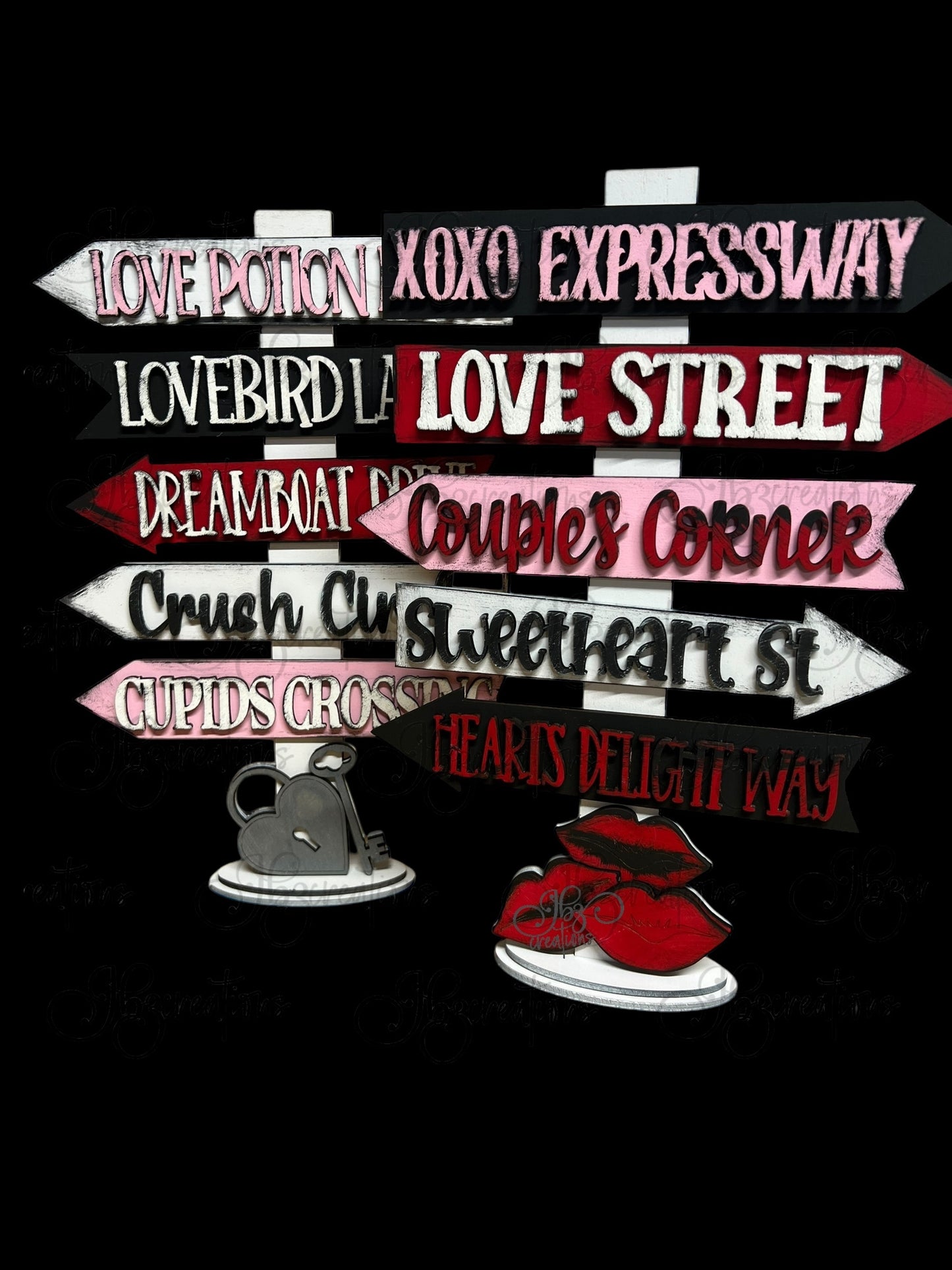 Valentines Day Love Street Sign Valentines Home Decor, Heart Decor Anniversary Decor Gift for Home