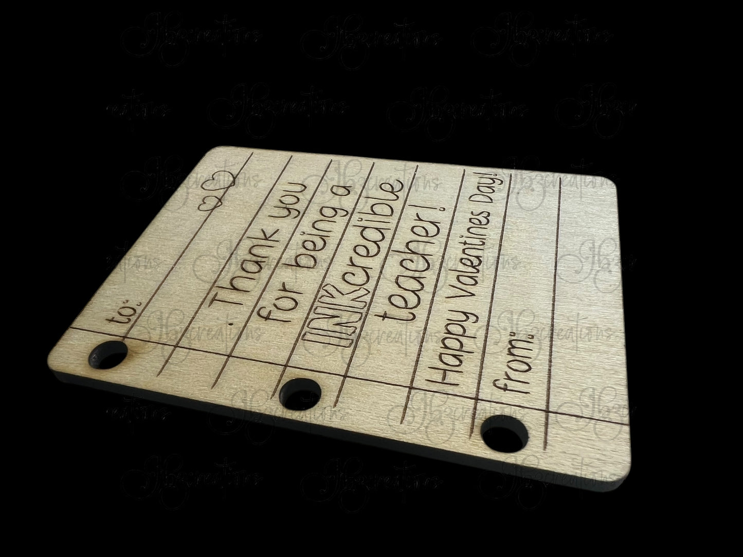 Children’s Pen Valentines Wooden Pen Valentines for Classmates Pen Valentines for friends