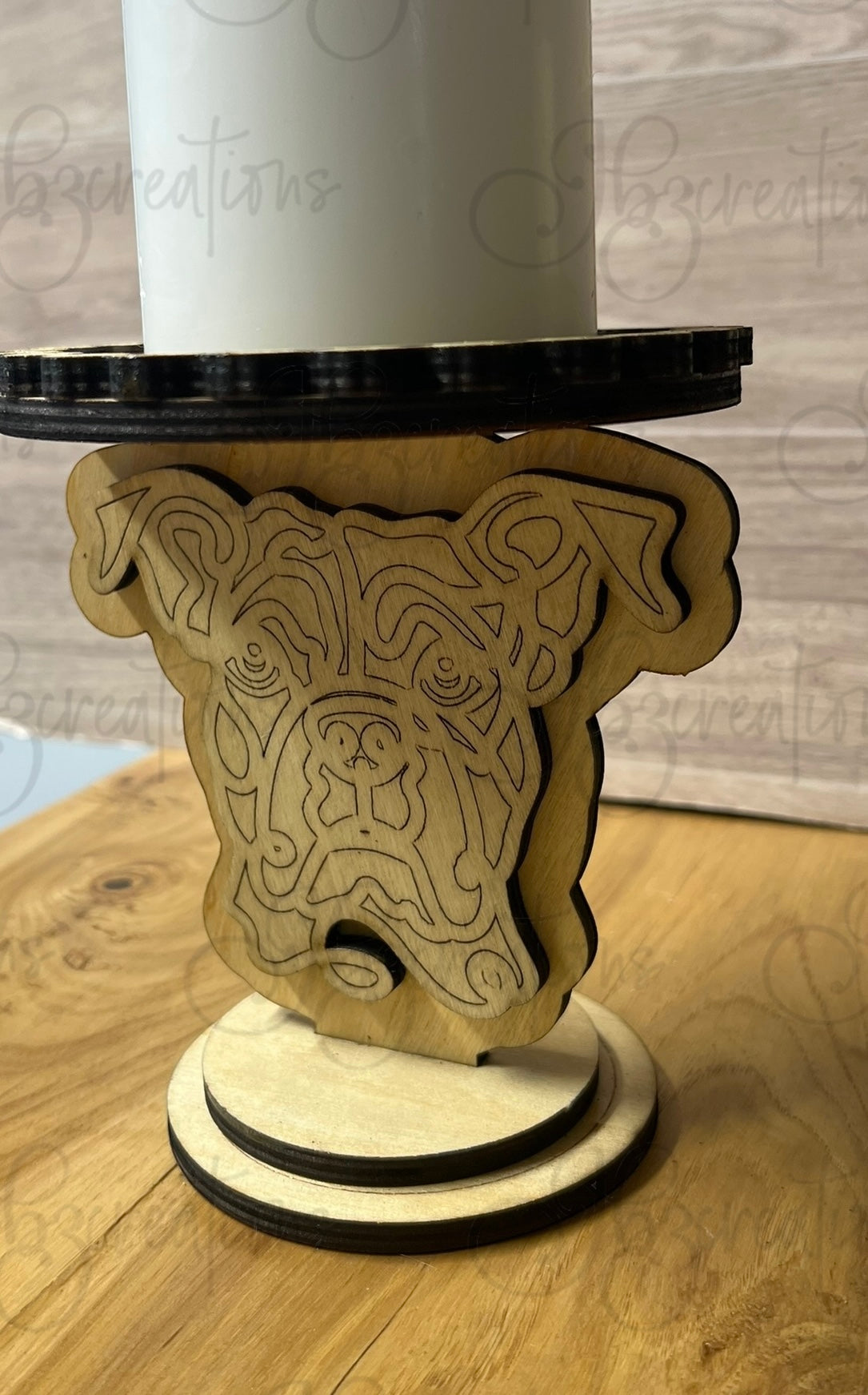 Dog Candle Holder Dog Lover Candle Holder Pet Remembrance Candle Holder