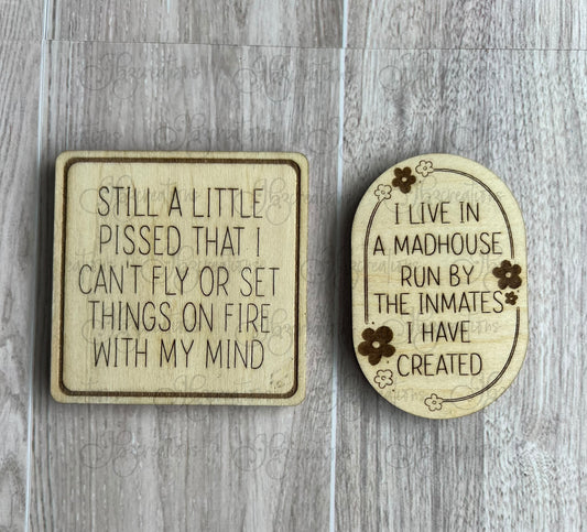 Funny Kitchen Magnet Humorous Magnet Rustic Kitchen Decor