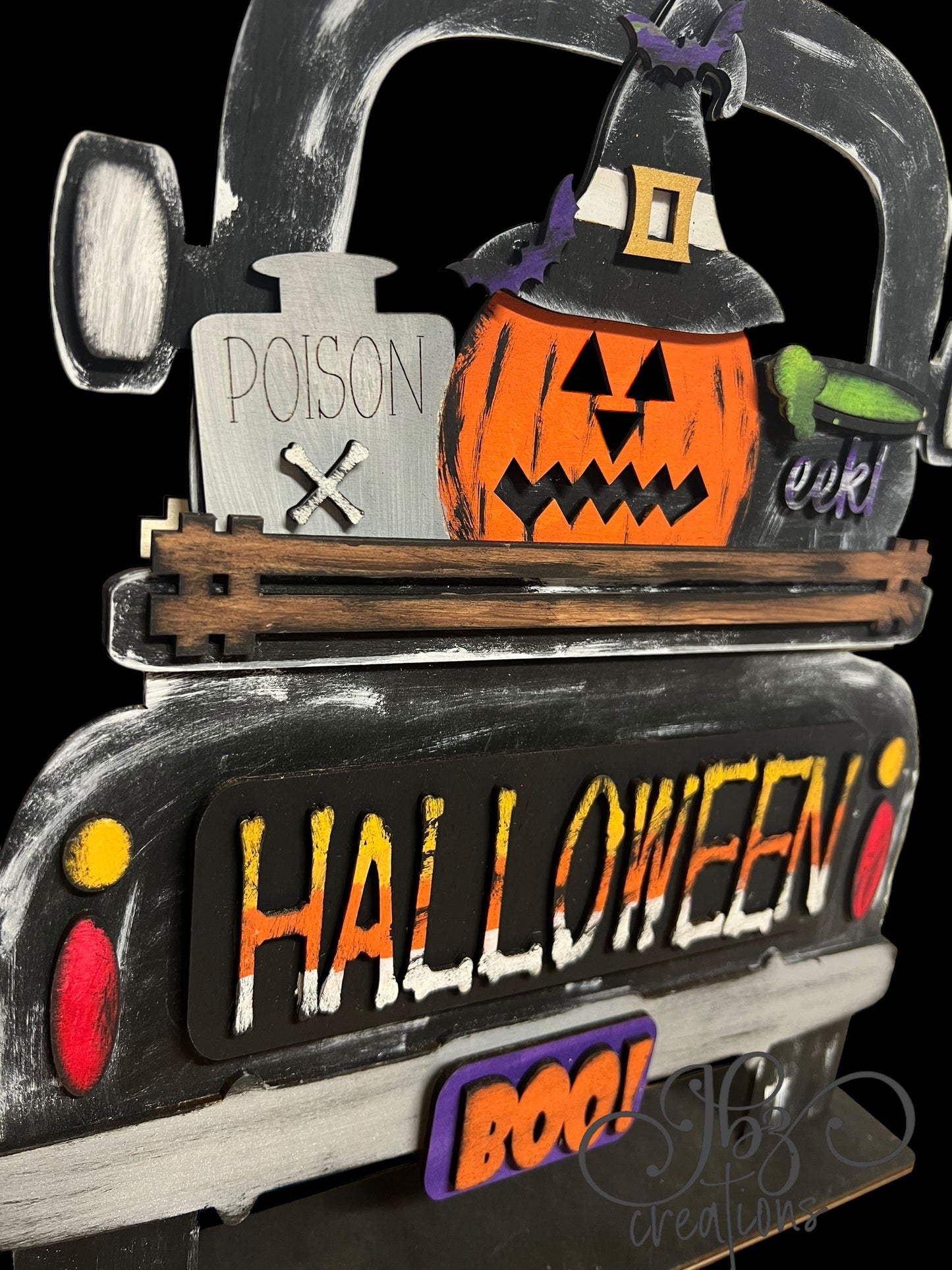 Halloween Seasonal Interchangeable Truck ADD-ON ONLY Truck Inserts