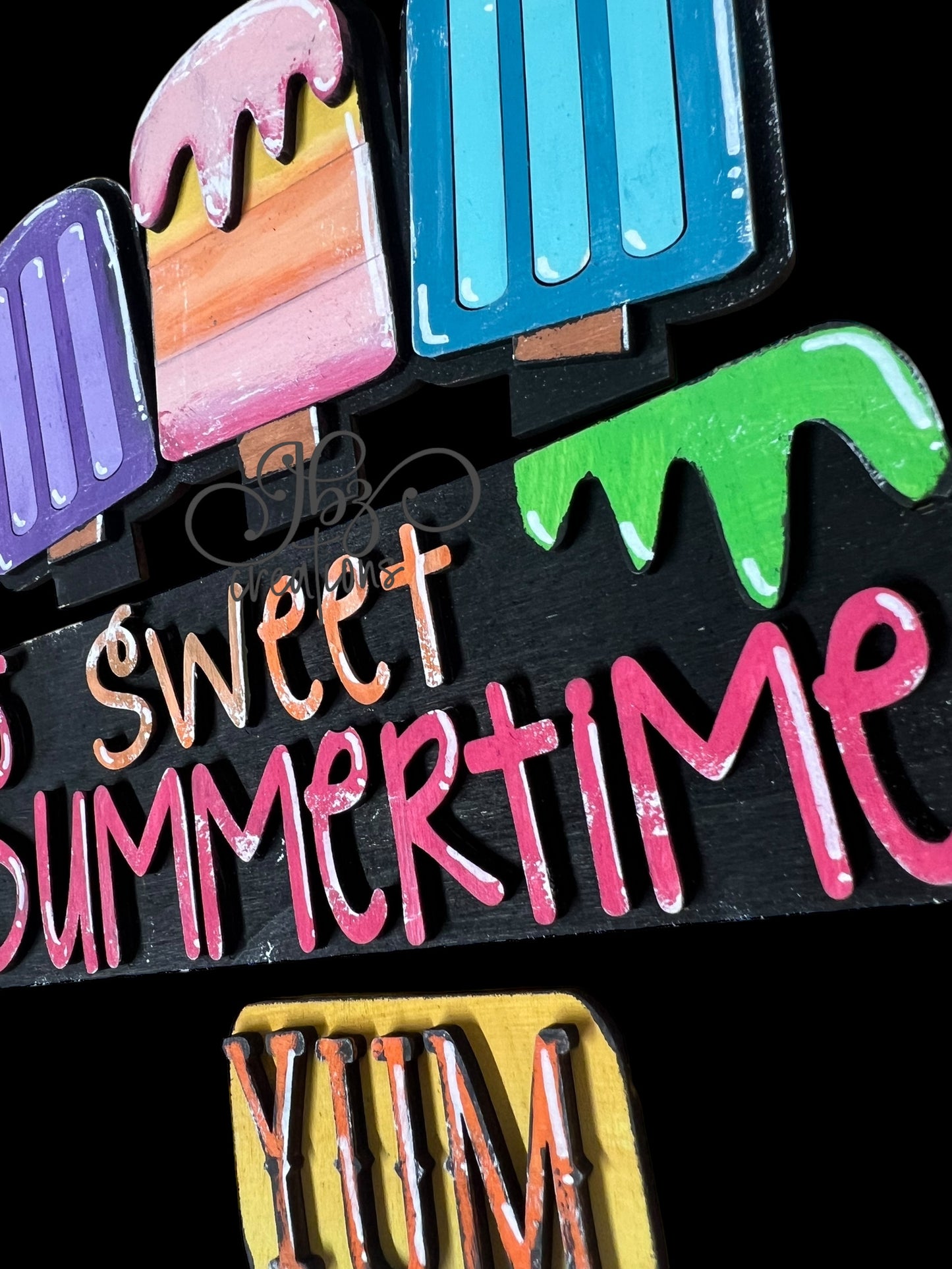 Sweet Summertime  Interchangeable Retro Truck ADD-ON ONLY Truck Inserts