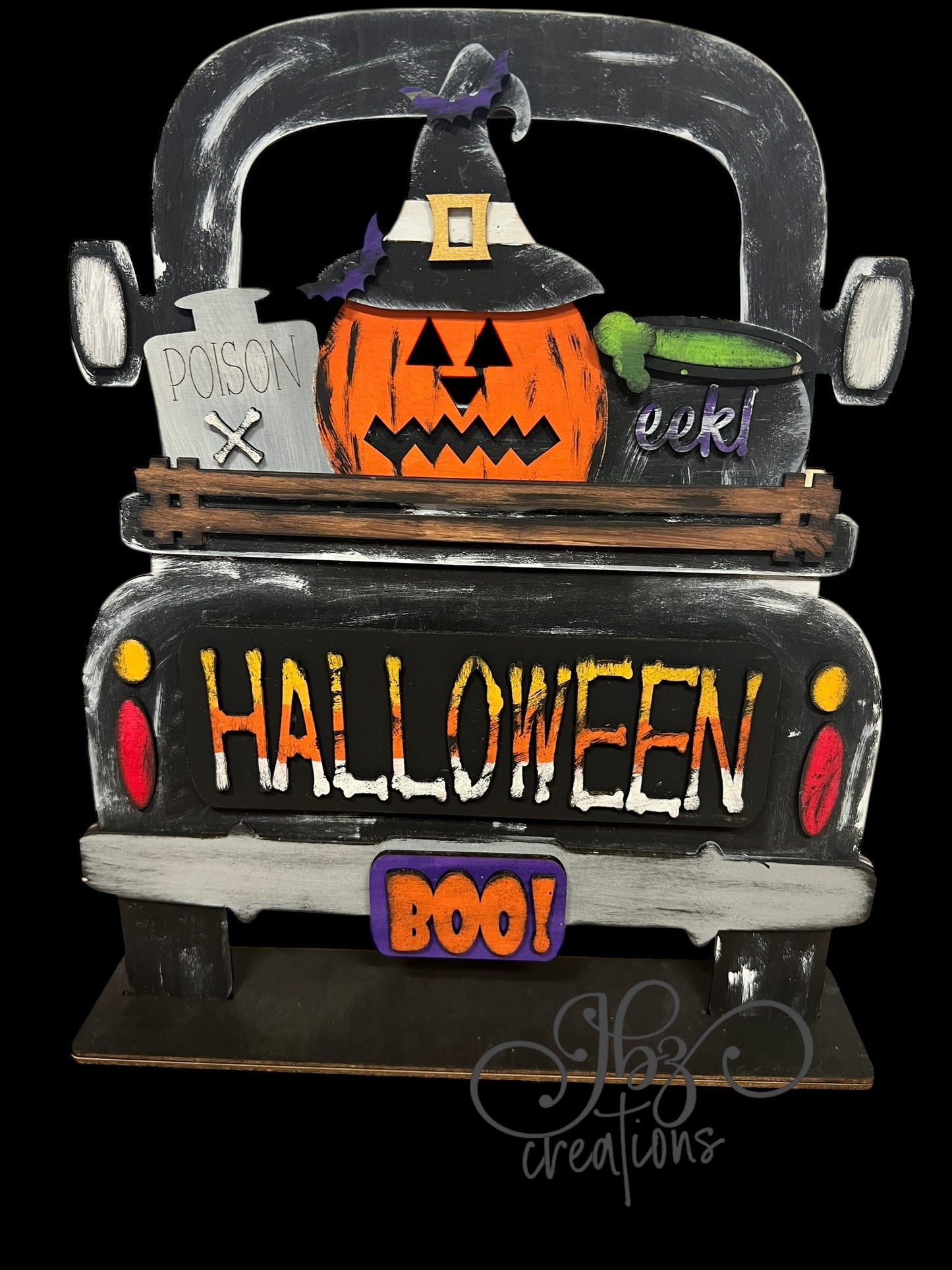 Halloween Seasonal Interchangeable Truck ADD-ON ONLY Truck Inserts