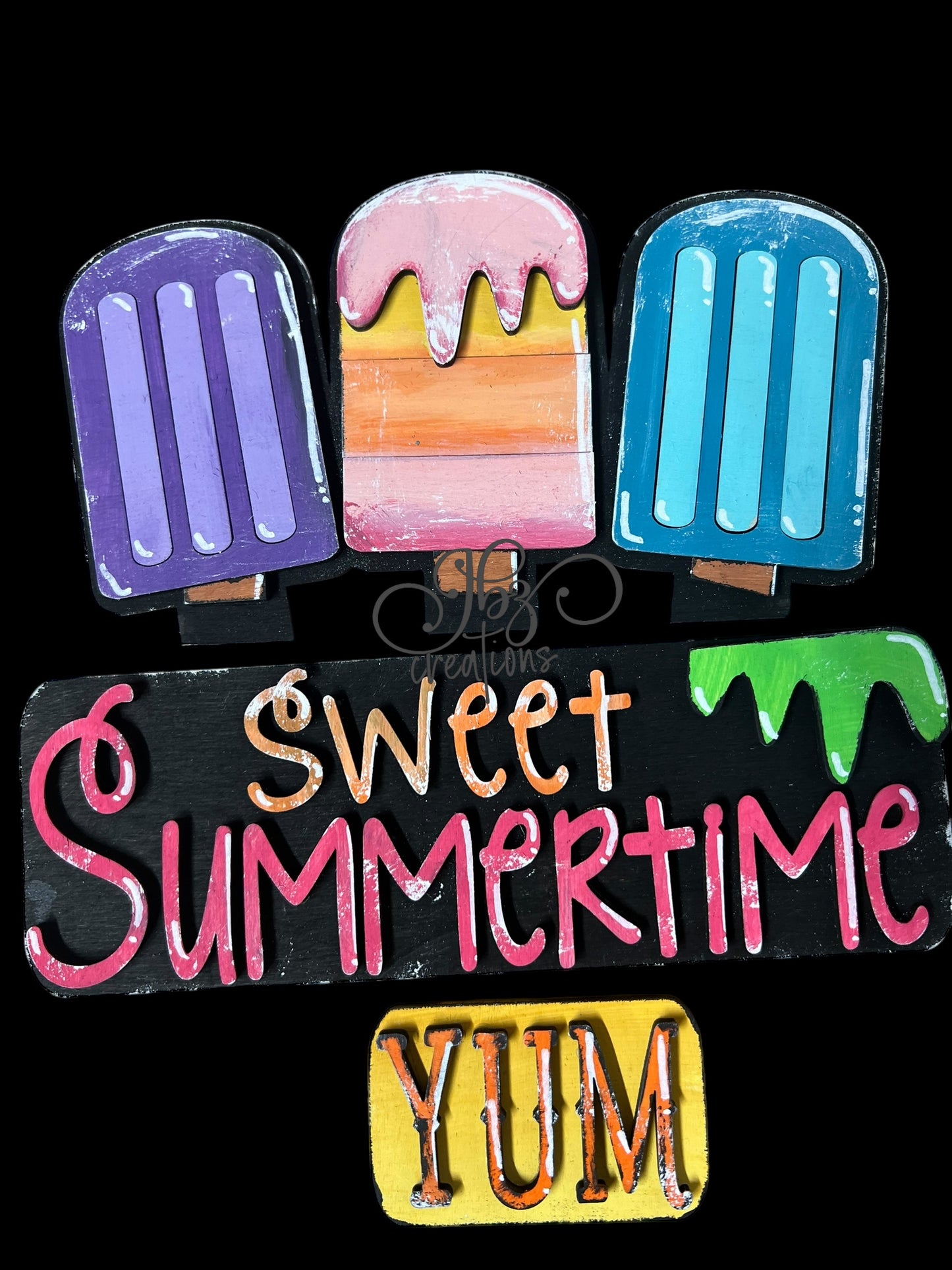 Sweet Summertime  Interchangeable Retro Truck ADD-ON ONLY Truck Inserts