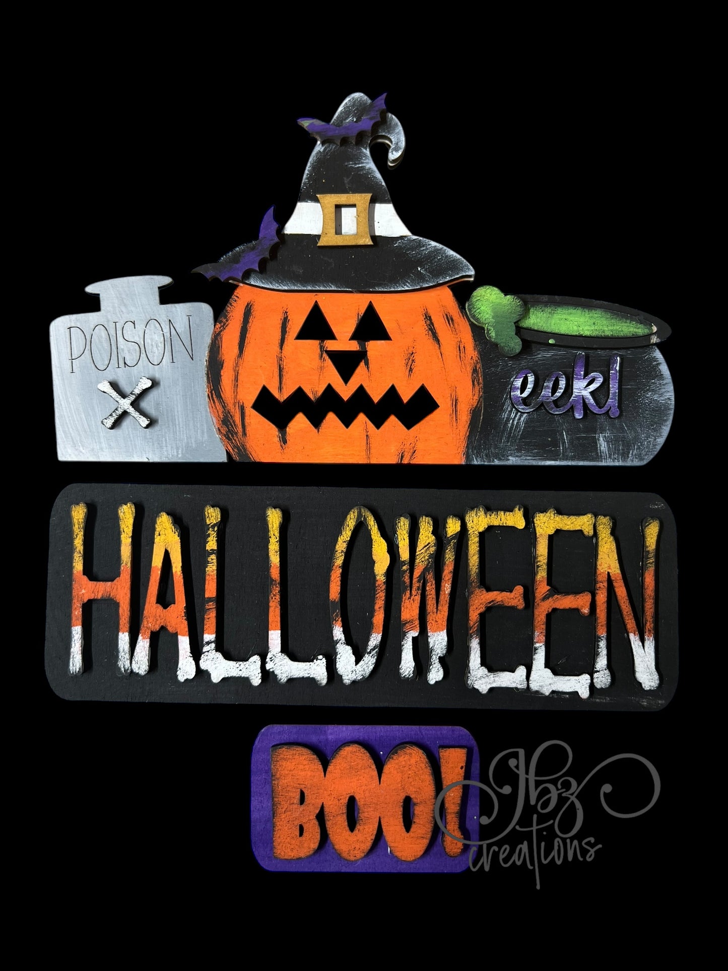 Halloween Seasonal Interchangeable Truck ADD-ON ONLY Truck Inserts