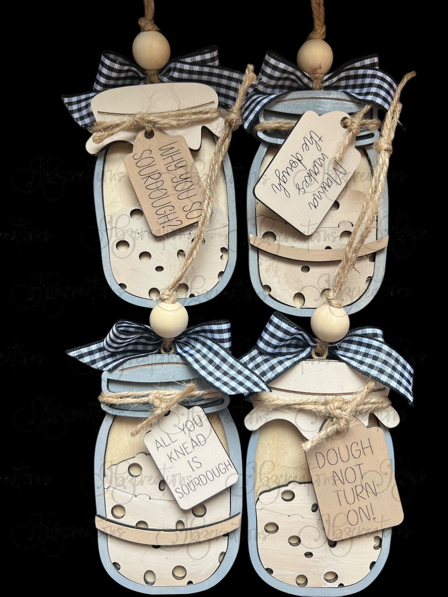 Sourdough Ornament, Dough Not Turn On Sourdough Ornament, Why you so Sourdough Ornament