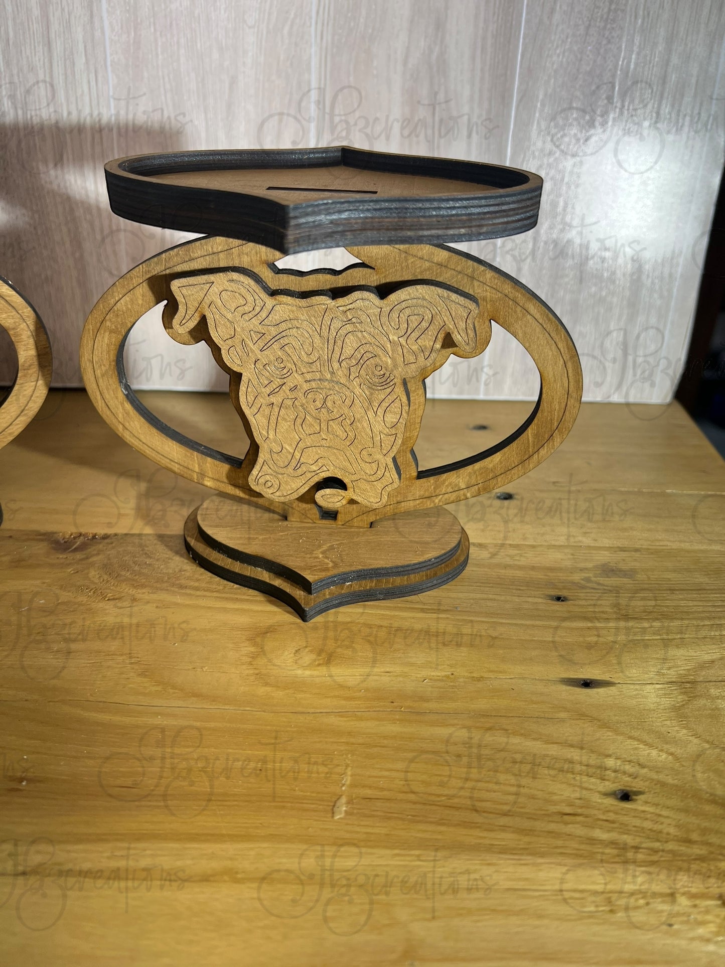 Dog with Bone Personalized Candle Holder Dog Lover Candle Holder Pet Remembrance Candle Holder