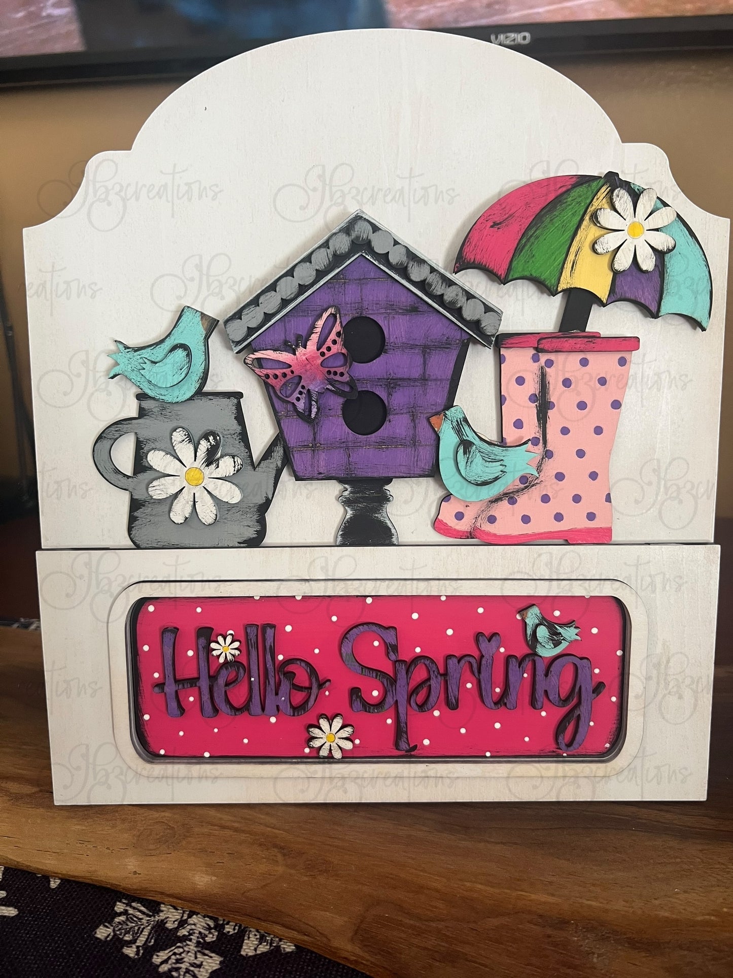 Hello Spring Truck Inserts Hello Spring Truck Add-on Interchangeable Retro Truck ADD-ON ONLY Truck Inserts
