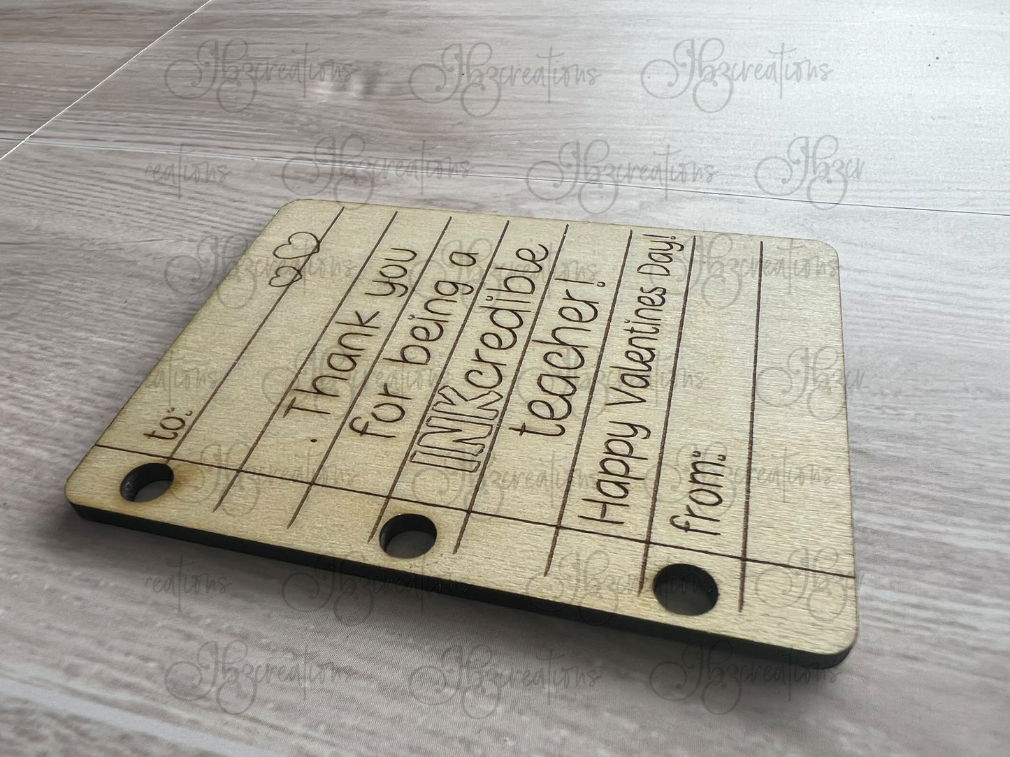 Children’s Pen Valentines Wooden Pen Valentines for Classmates Pen Valentines for friends