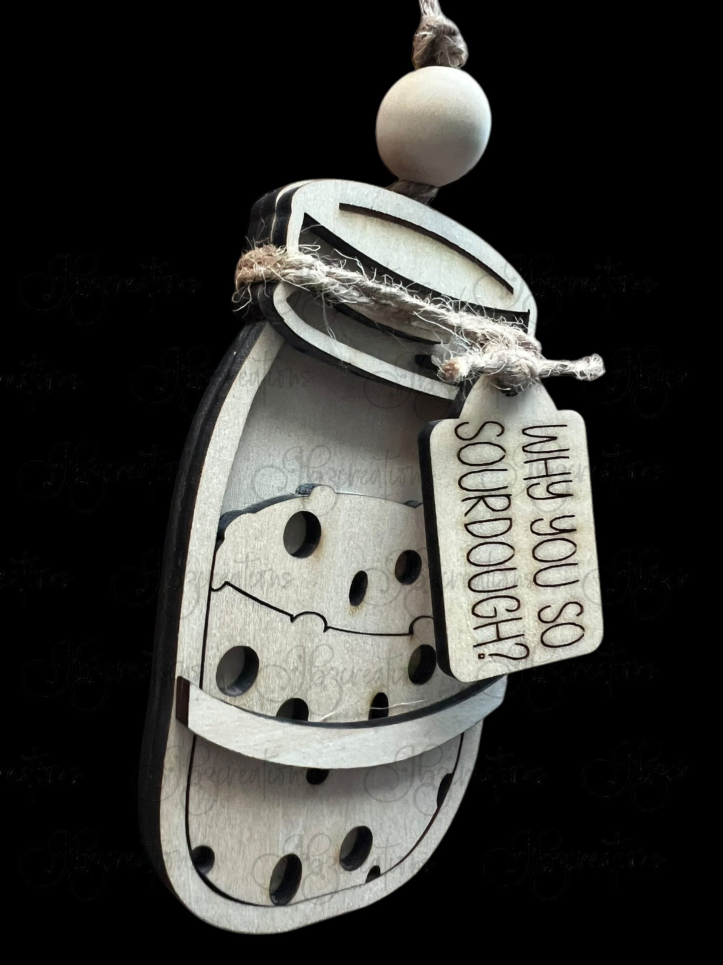 Sourdough Ornament, Dough Not Turn On Sourdough Ornament, Why you so Sourdough Ornament