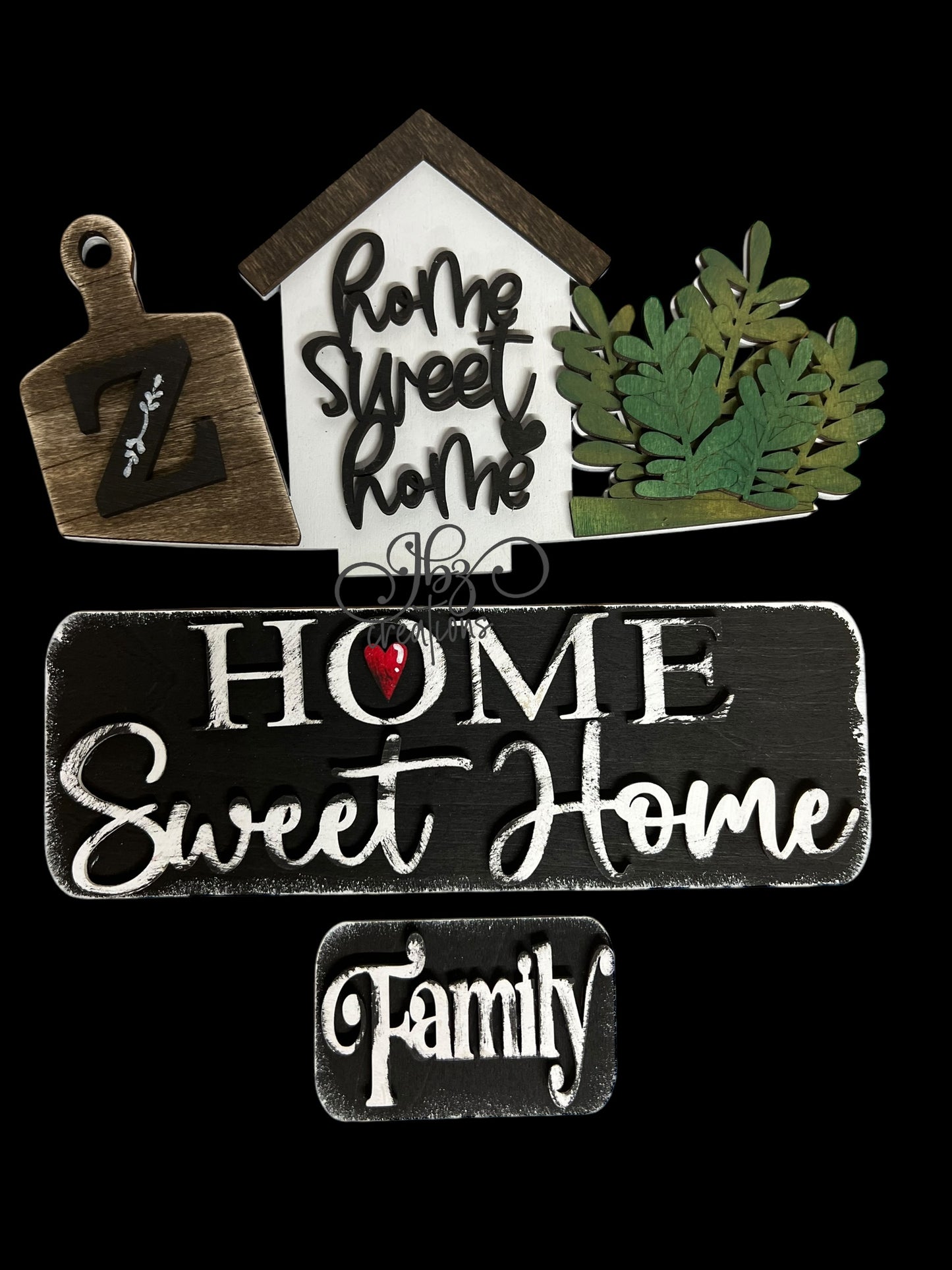 Home Sweet Home Interchangeable Retro Truck ADD-ON ONLY Truck Inserts