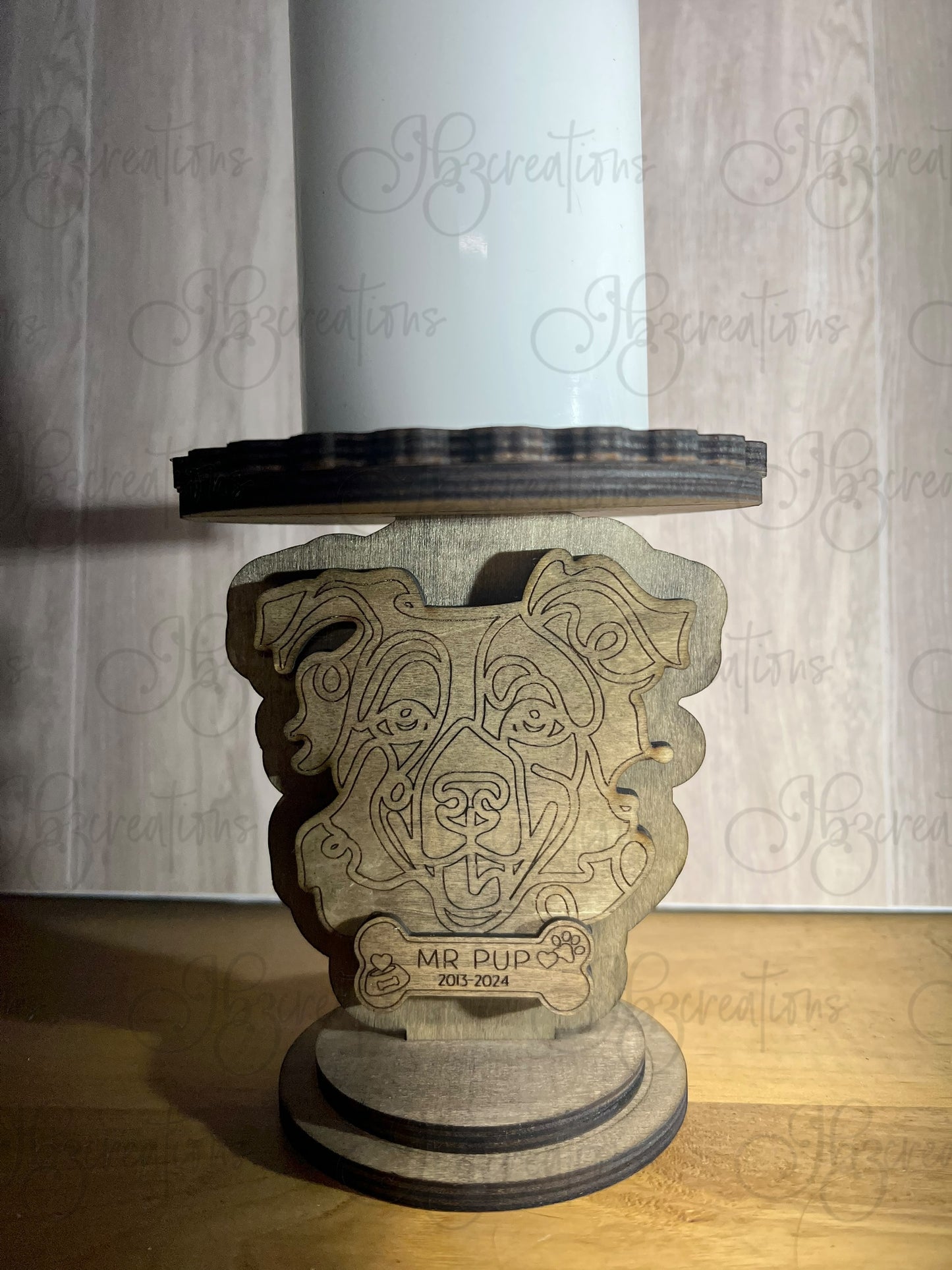 Dog Candle Holder Dog Lover Candle Holder Pet Remembrance Candle Holder