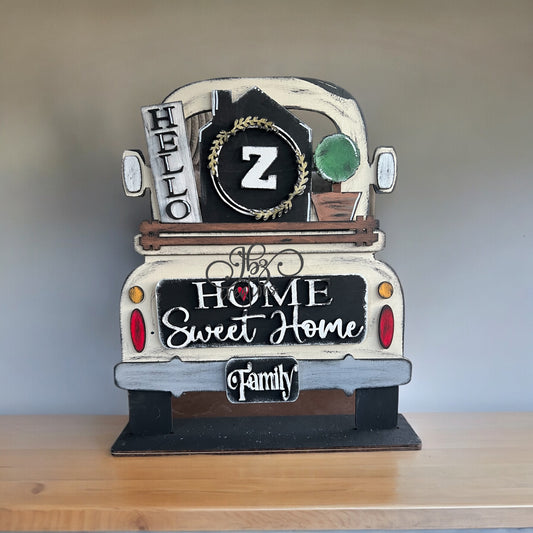 Home Sweet Home Interchangeable Retro Truck ADD-ON ONLY Truck Inserts